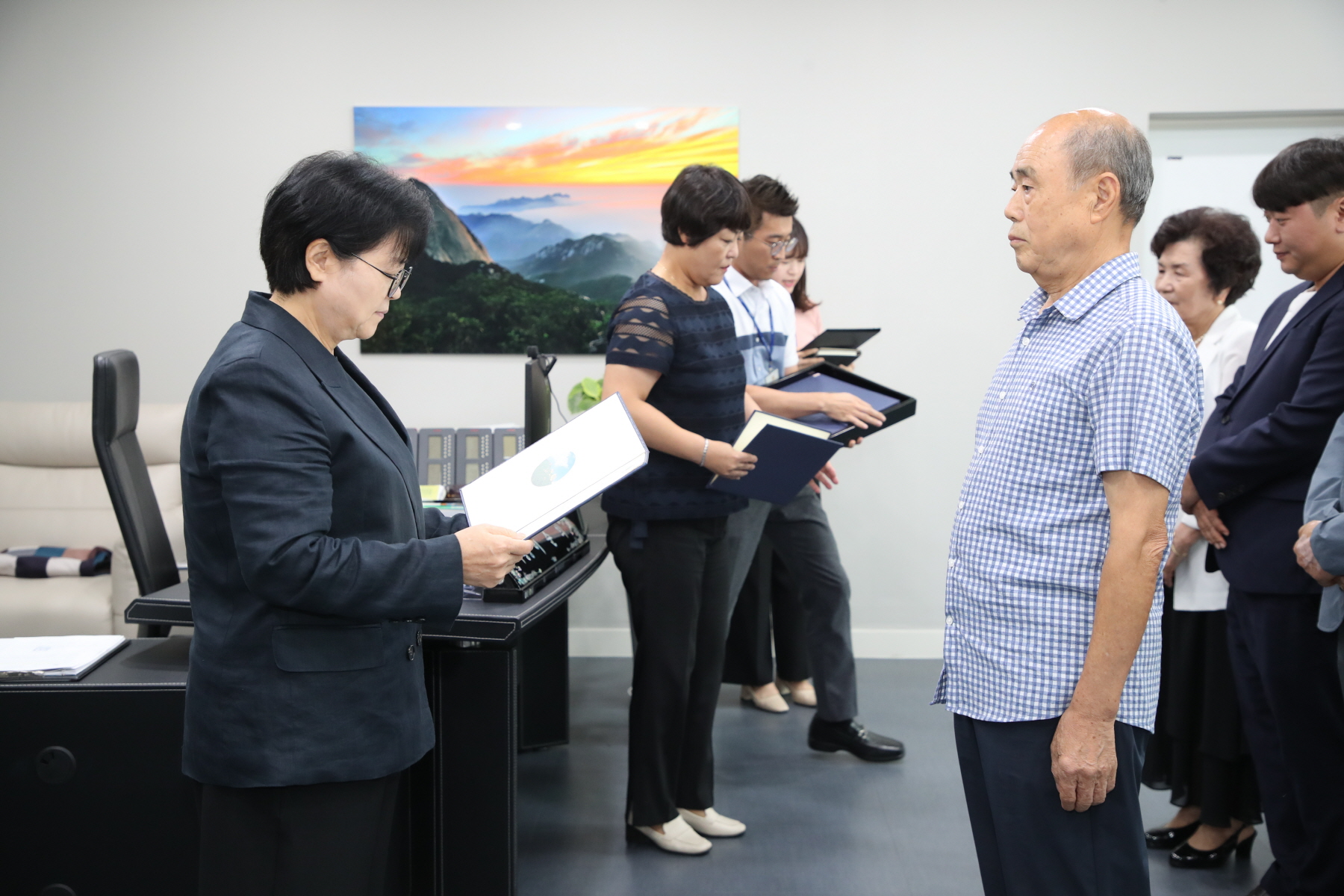 문화예술 유공자 표창 수여식