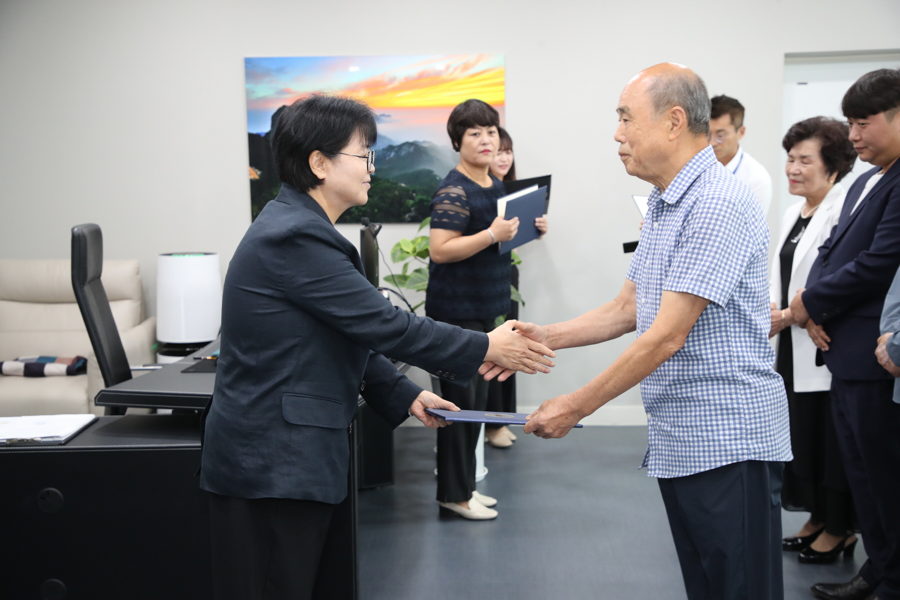 문화예술 유공자 표창 수여식