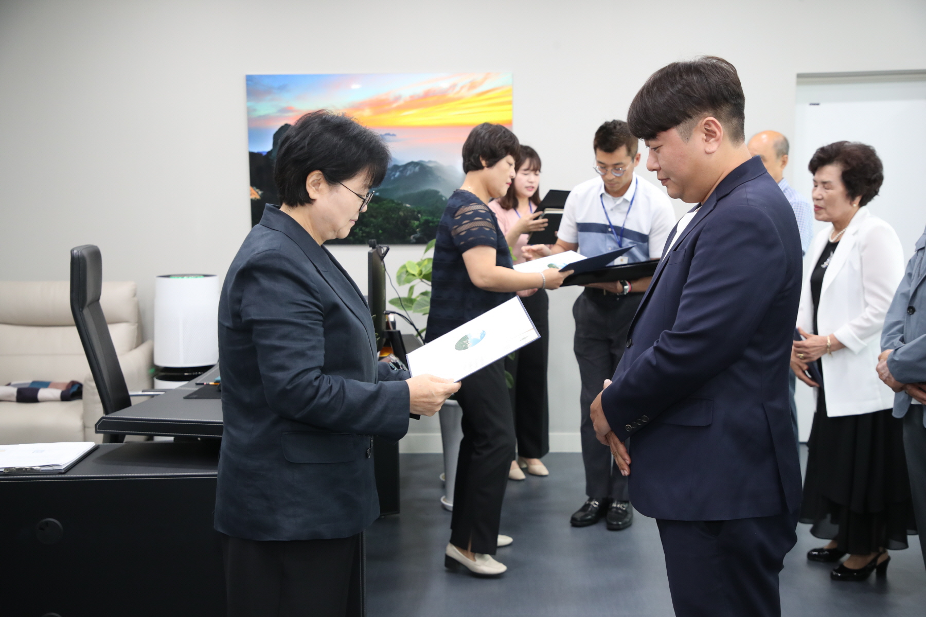 문화예술 유공자 표창 수여식