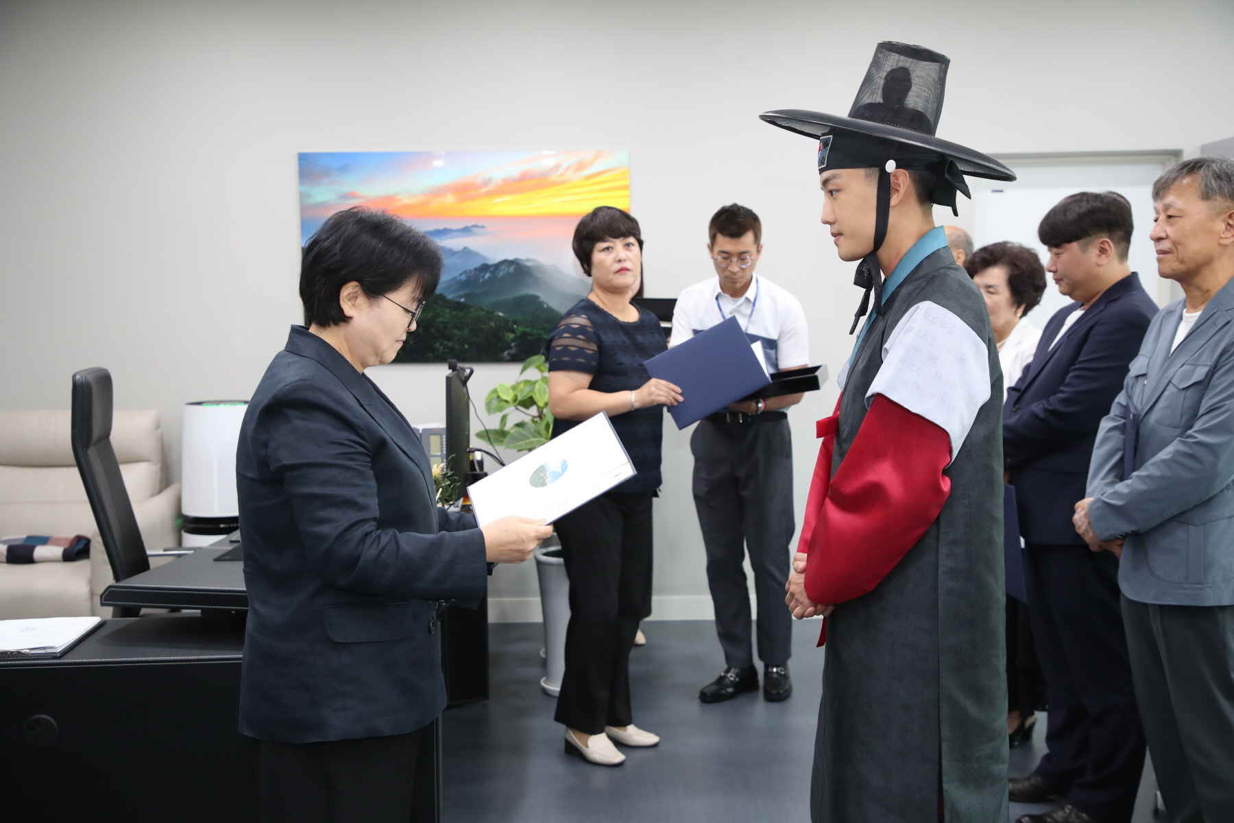 문화예술 유공자 표창 수여식
