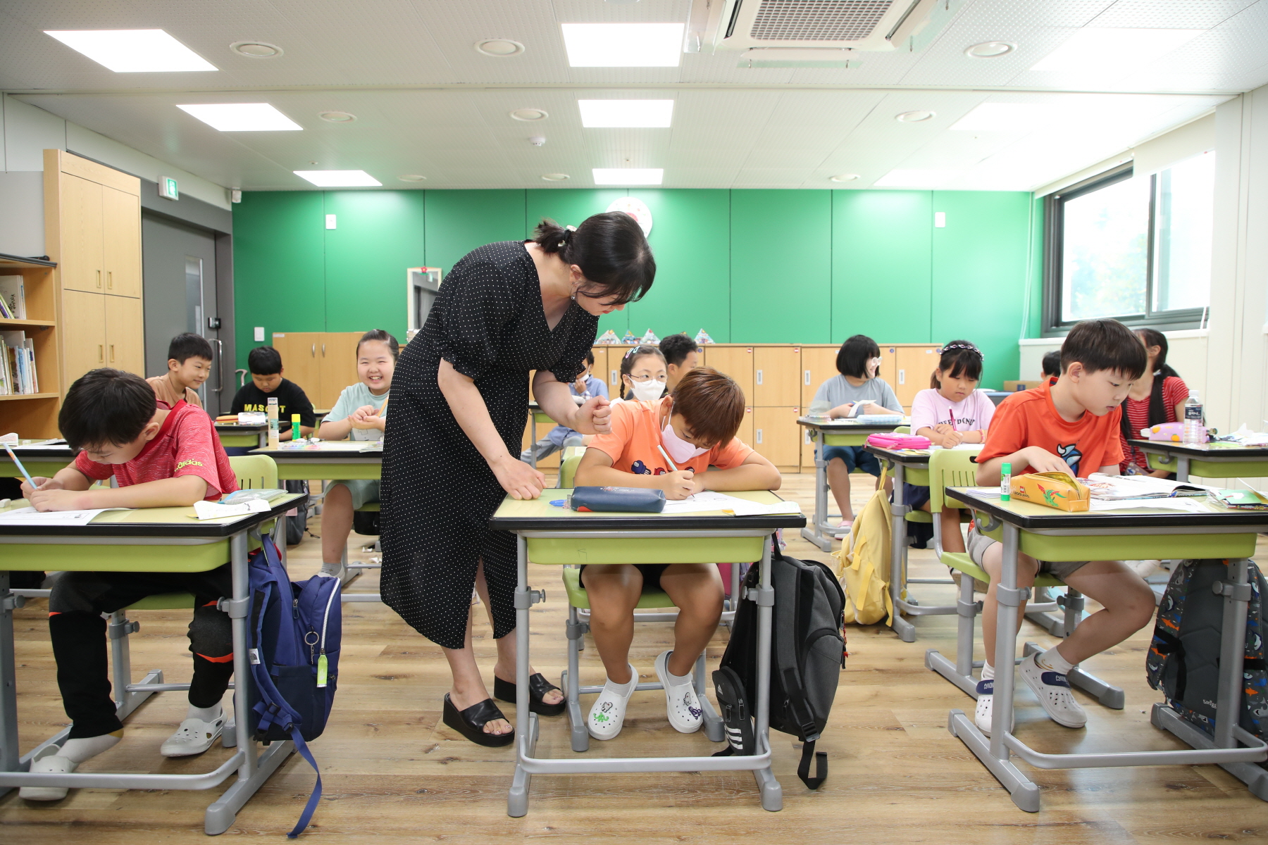 유현초등학교 모듈러 개관 행사