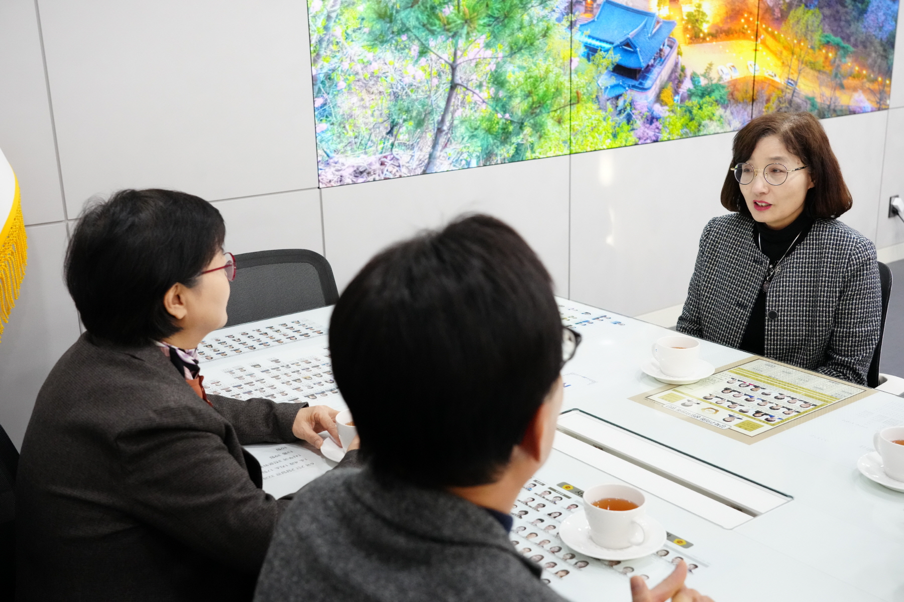 성북강북교육지원청 교육장 감사패 전달식