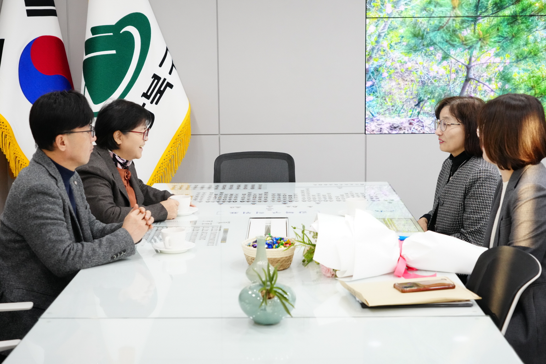 성북강북교육지원청 교육장 감사패 전달식