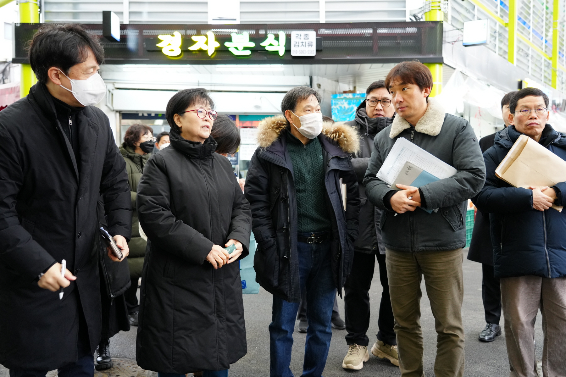 2024년 설 명절 구청장 전통시장 순회 (백년시장, 수유중앙시장)