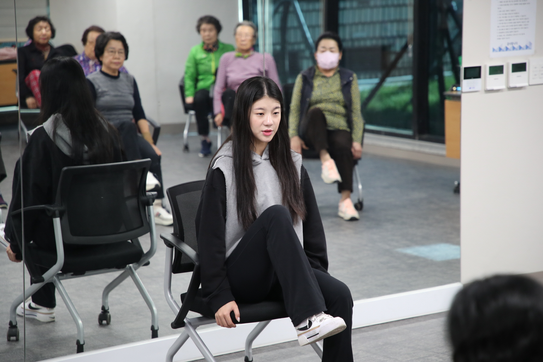 번동3단지 세대복합형 복지주택 내 개소식