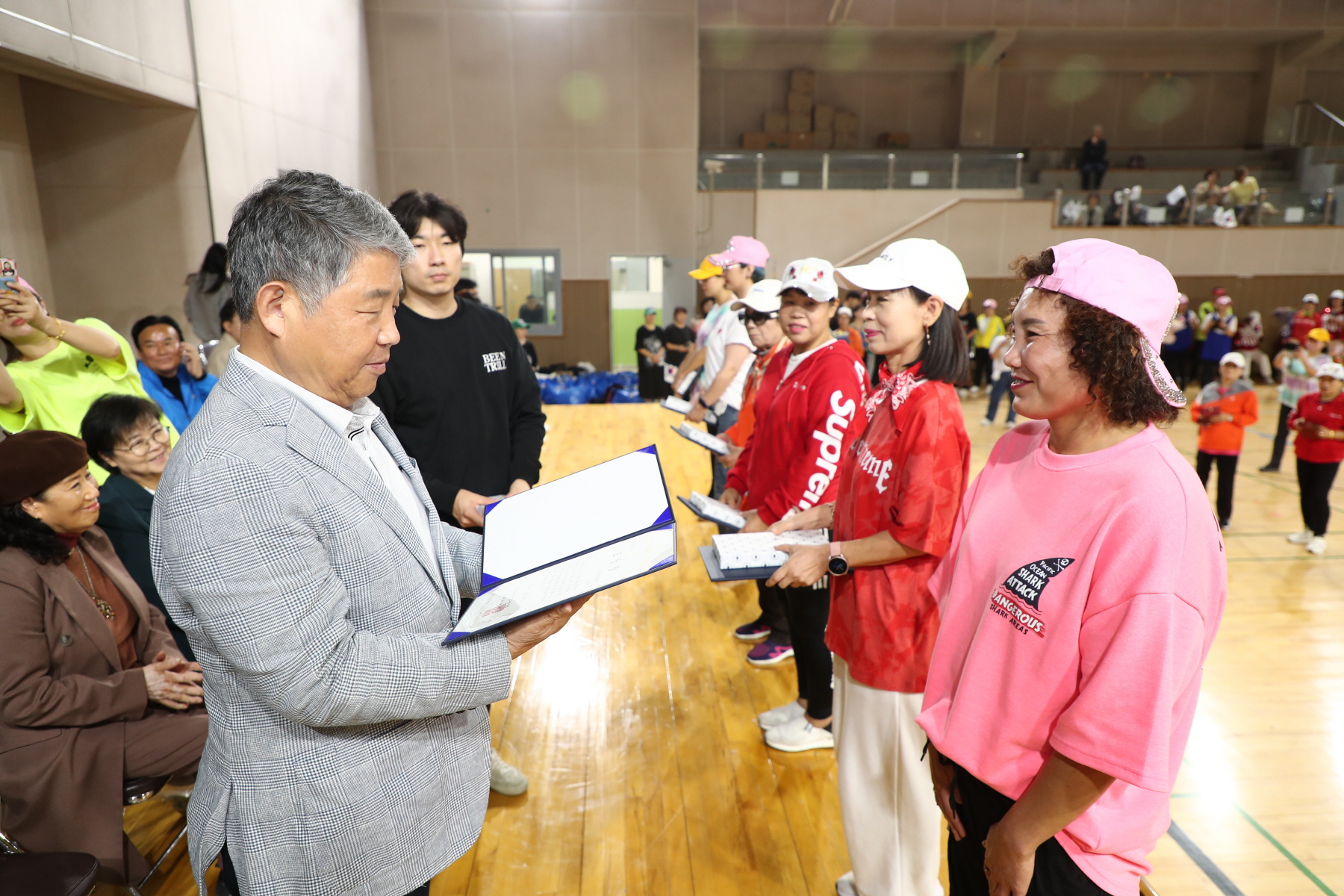강북구청장기 겸 협회장기 체조대회