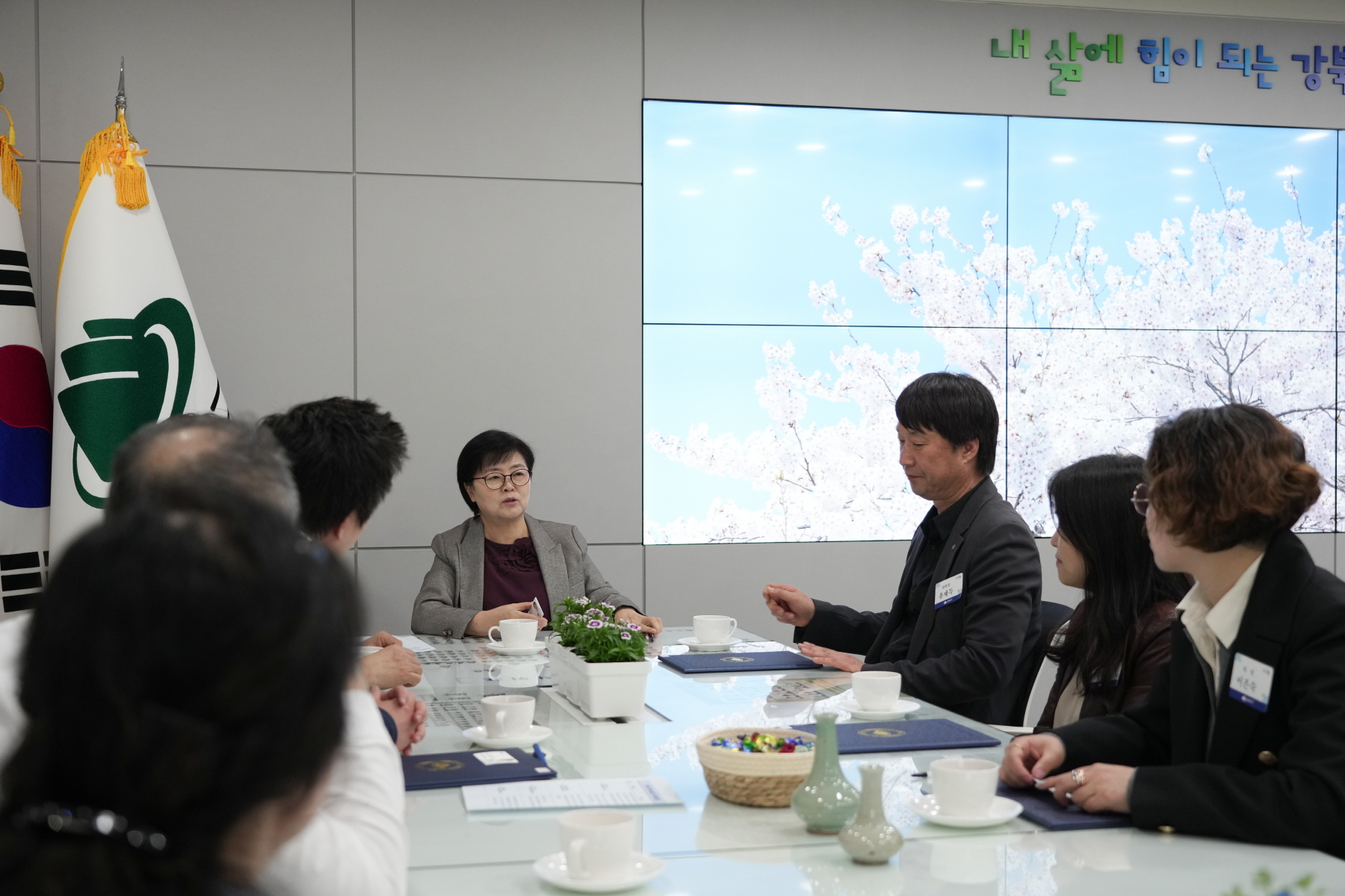 신청사 건립추진단 위촉장 수여식