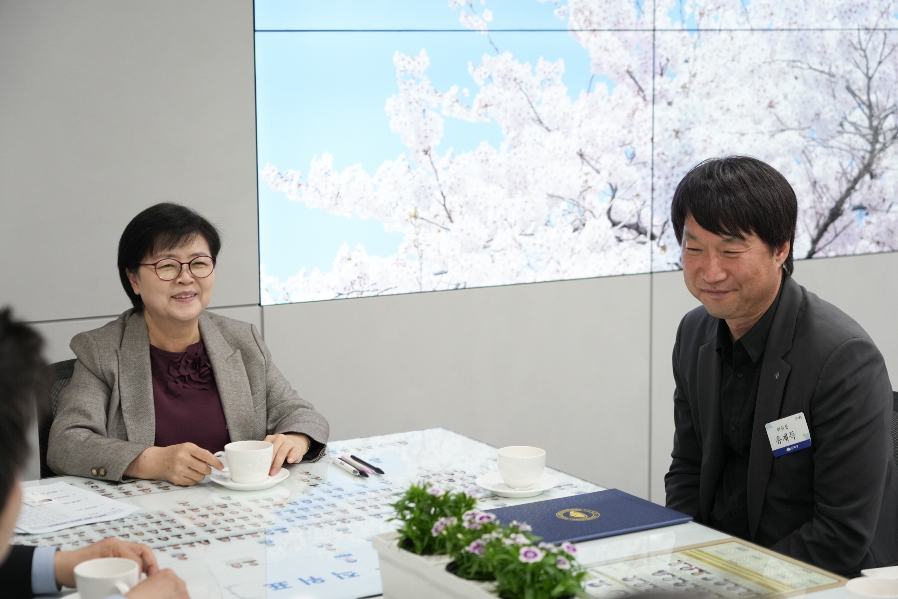 신청사 건립추진단 위촉장 수여식