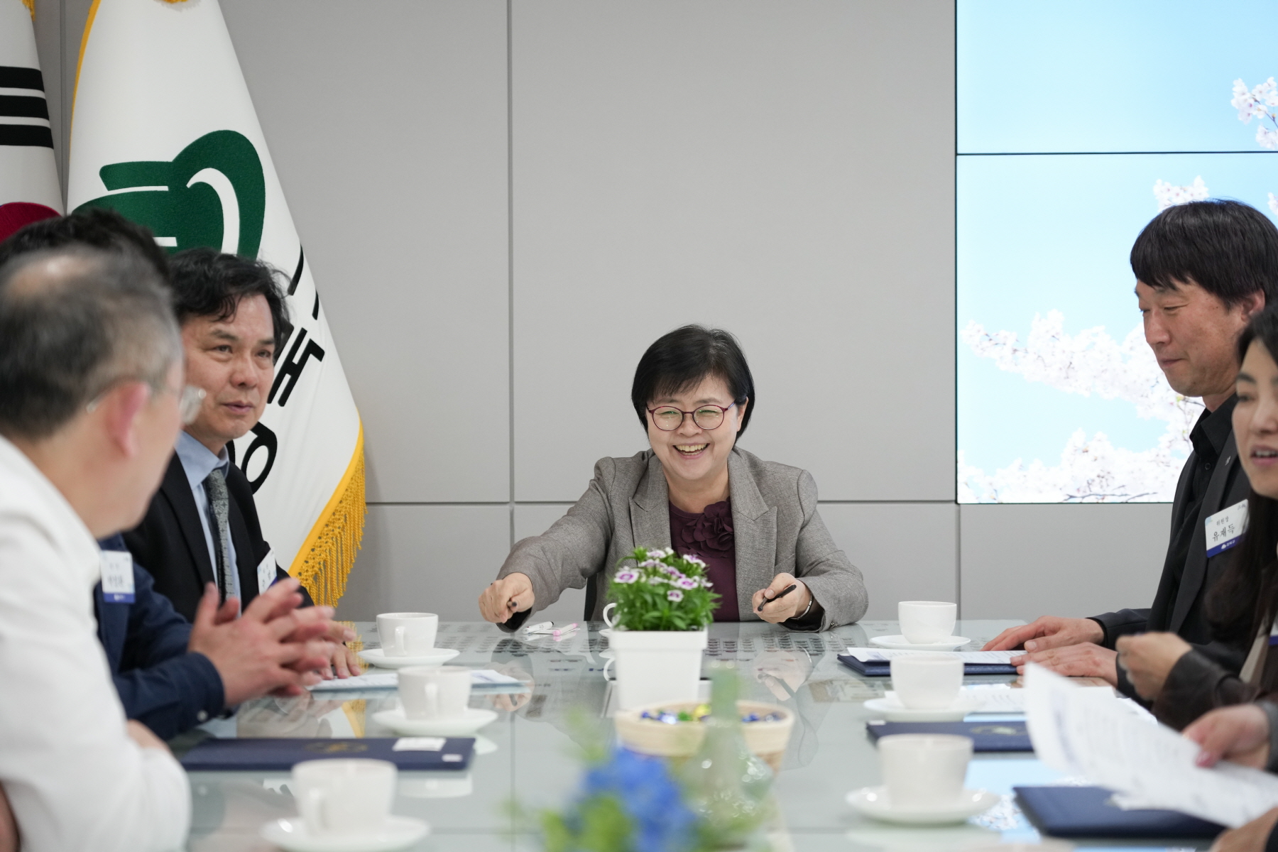 신청사 건립추진단 위촉장 수여식