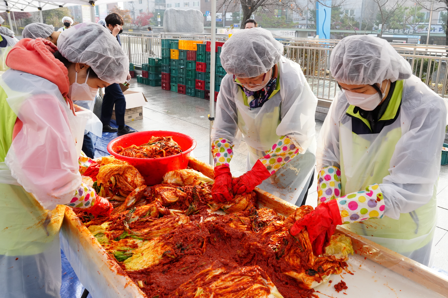 2023년 북한이탈주민과 함께하는 김장나누기