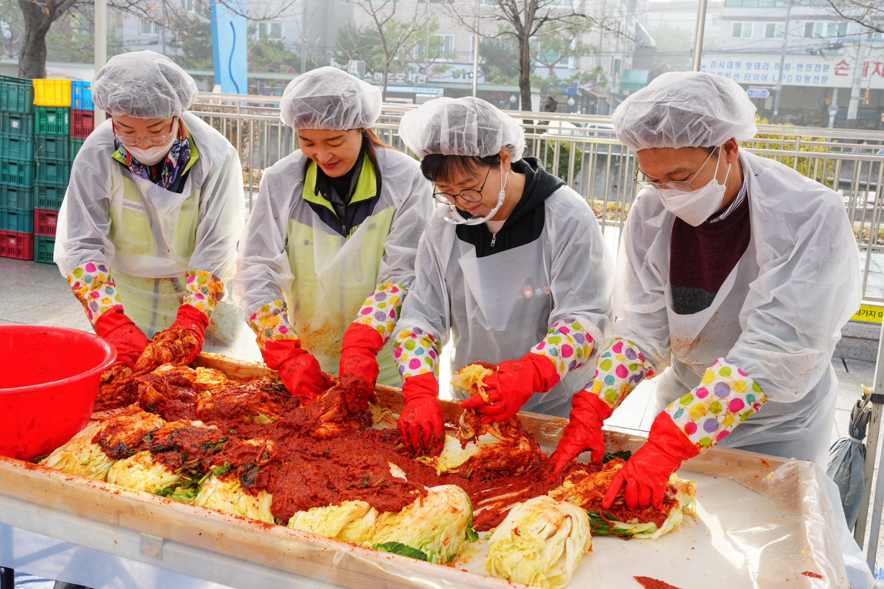 2023년 북한이탈주민과 함께하는 김장나누기
