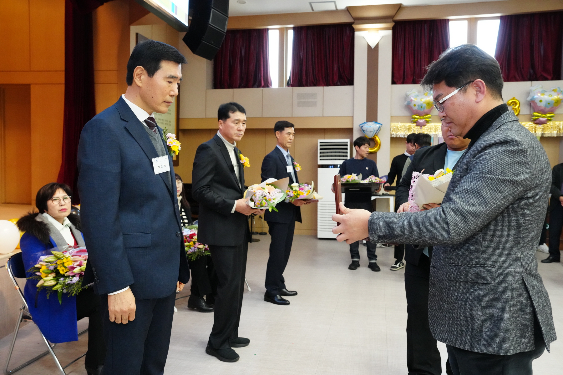 환경공무관 퇴임식 