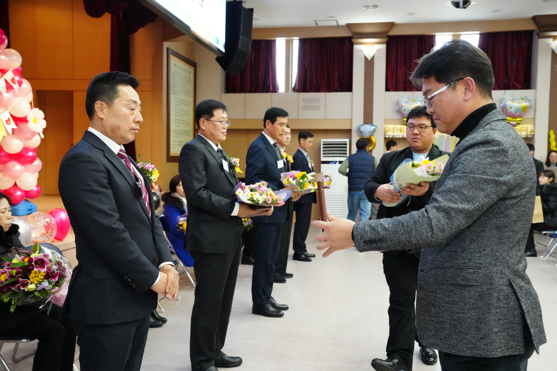 환경공무관 퇴임식 