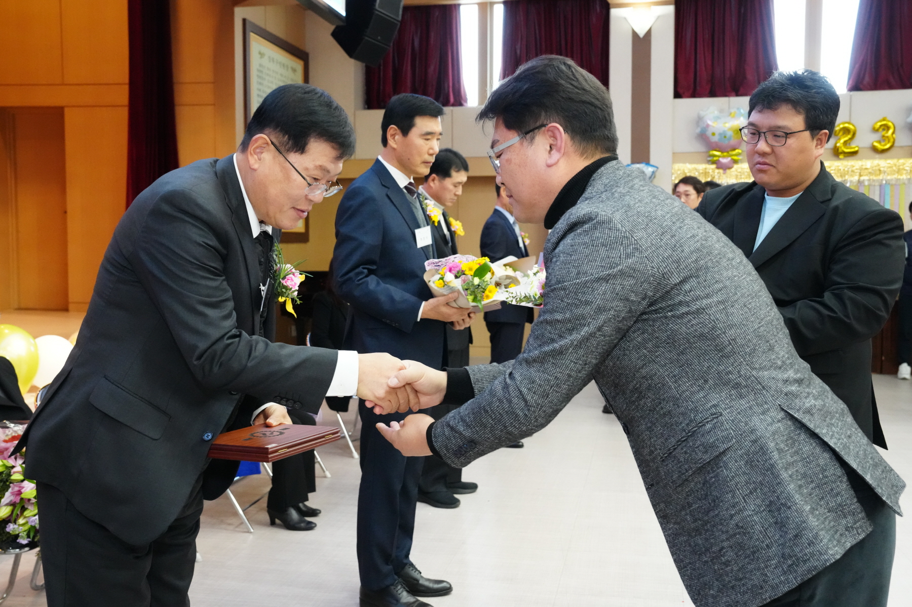 환경공무관 퇴임식 