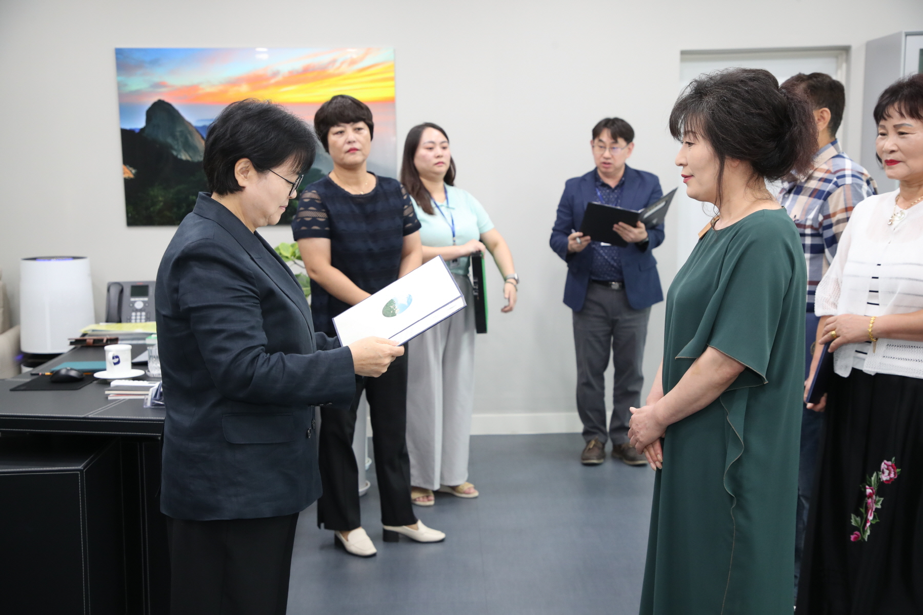 생활체육 유공자 표창 수여식