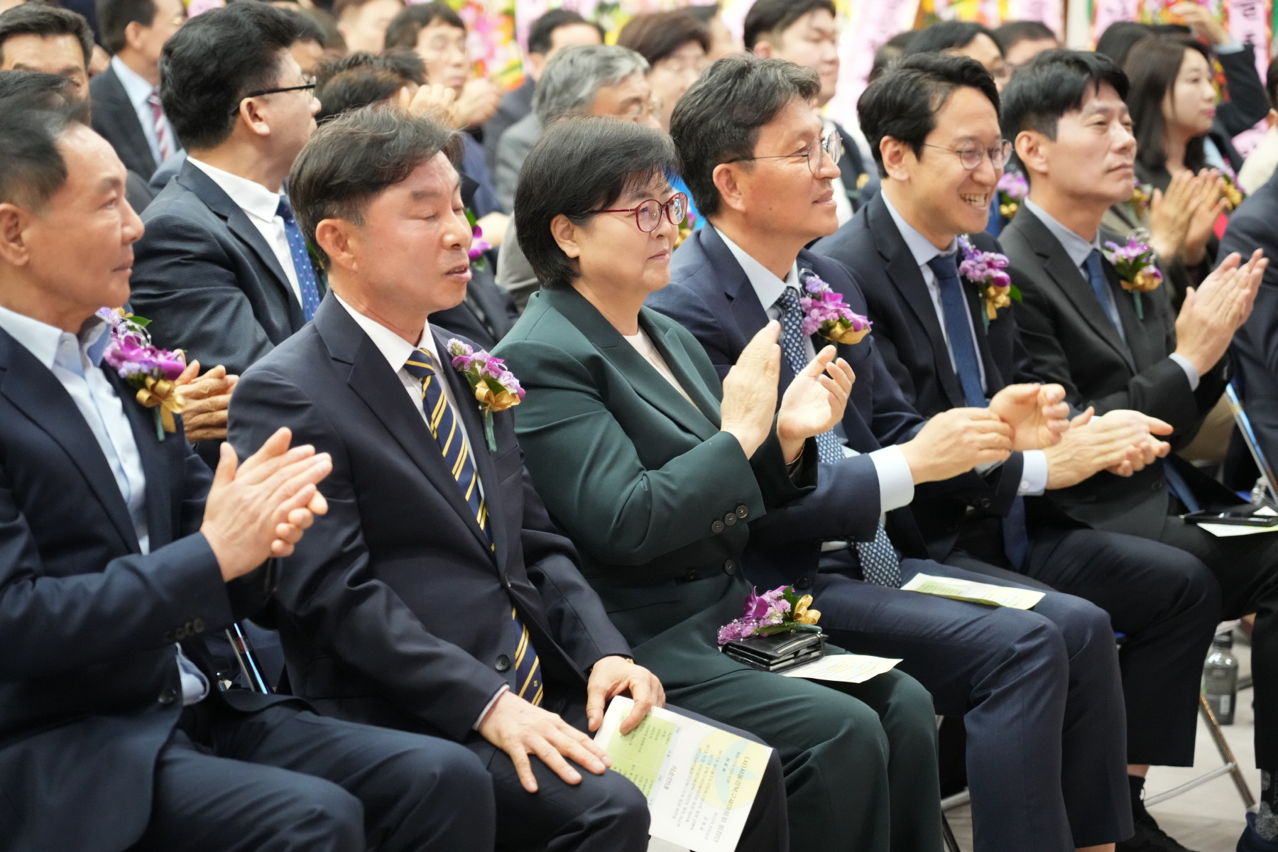 새마을지회장 이, 취임식
