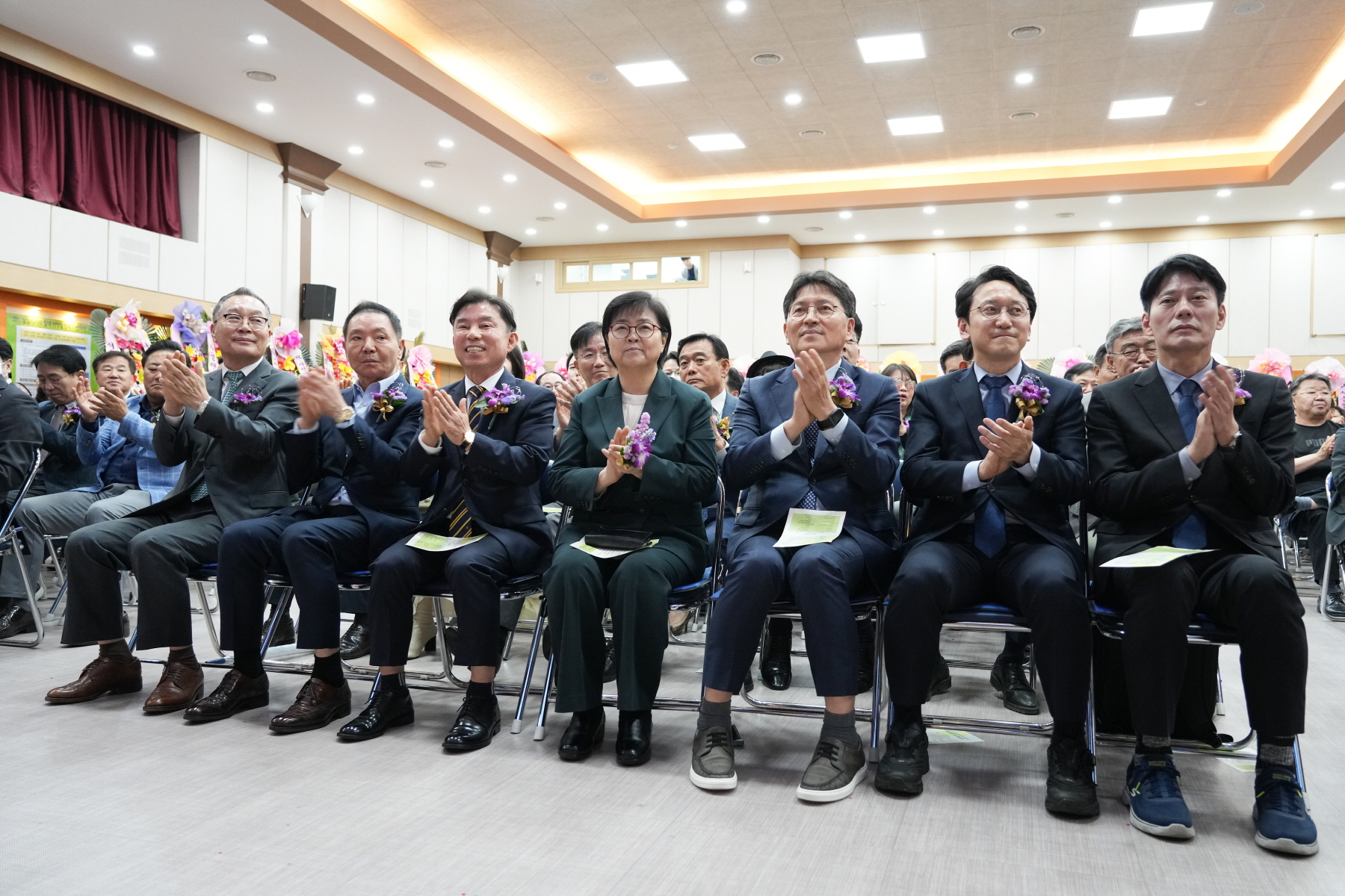 새마을지회장 이, 취임식