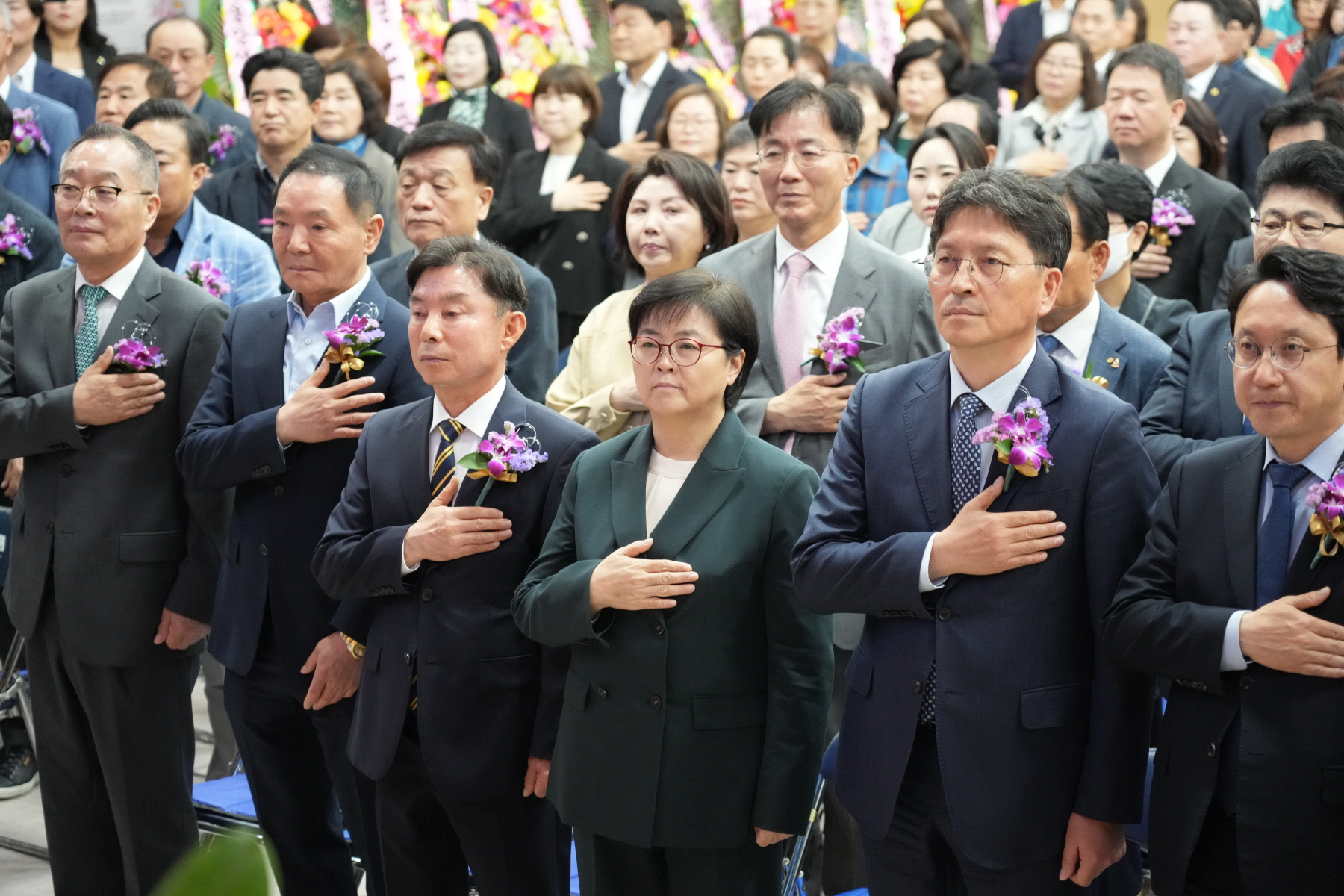 새마을지회장 이, 취임식