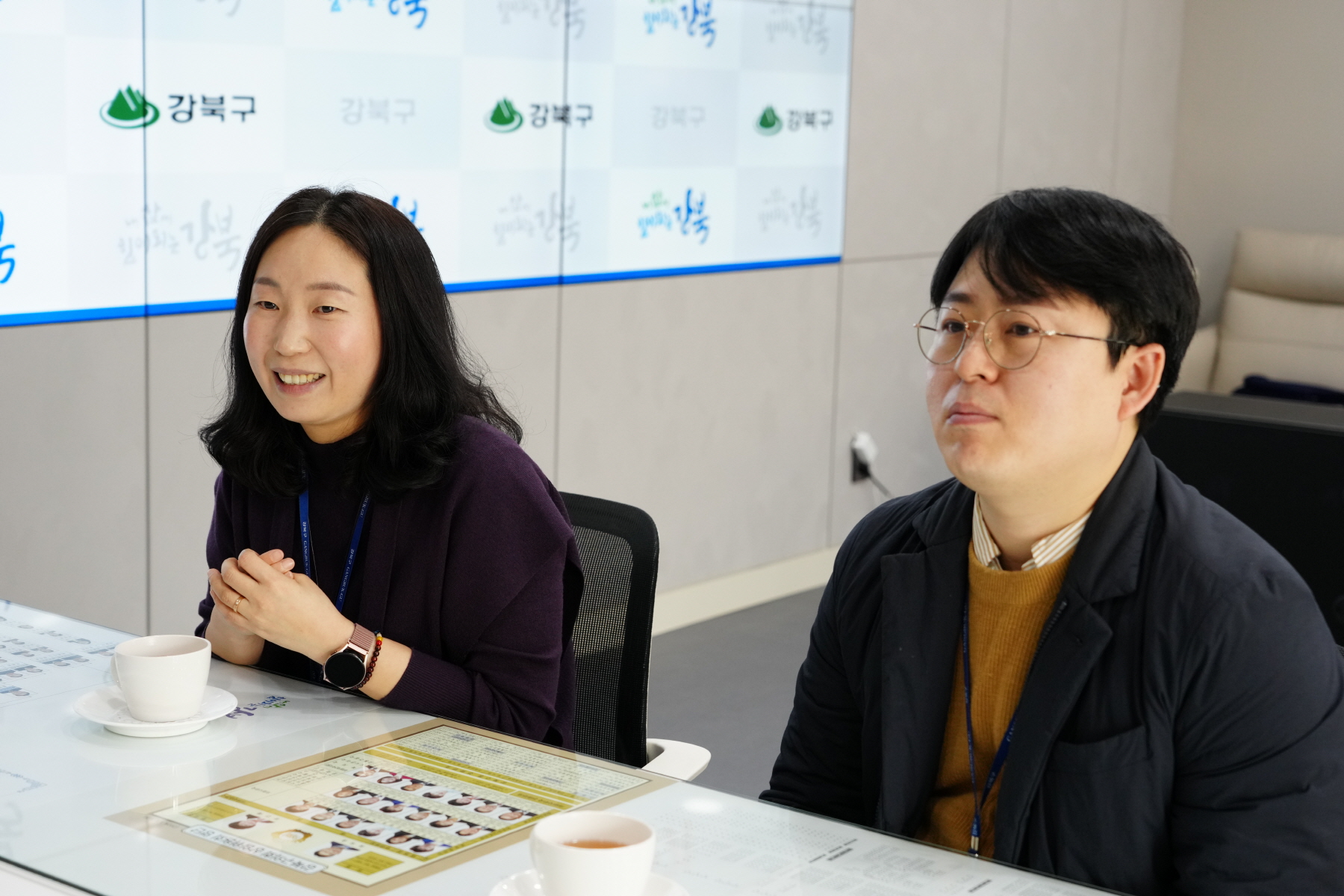 기부금 전달식 (강북 사회복지 행정 연구회)