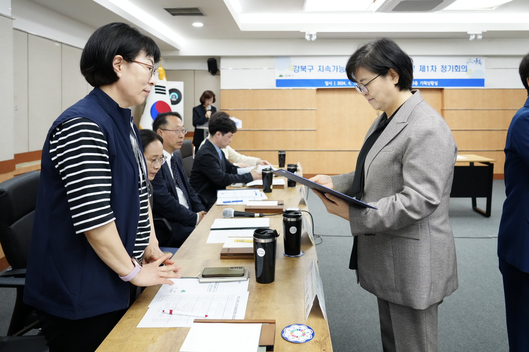 강북구 지속가능발전위원회 위촉식 및 제1차 정기회의