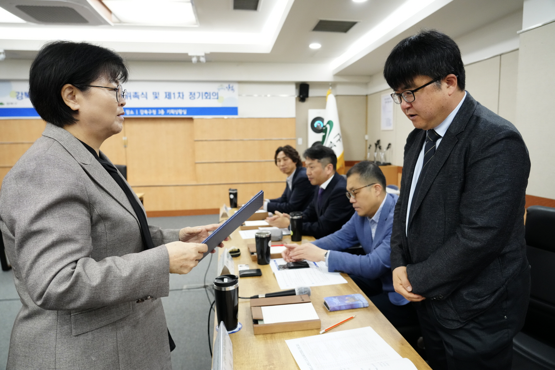 강북구 지속가능발전위원회 위촉식 및 제1차 정기회의