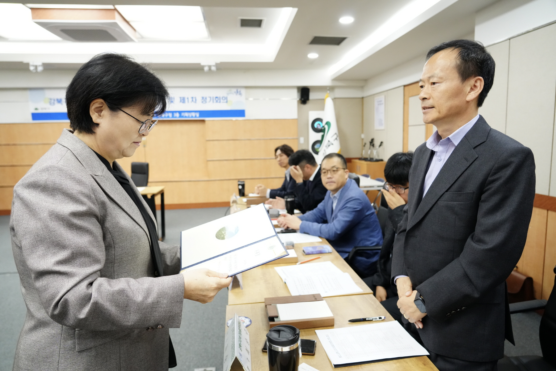 강북구 지속가능발전위원회 위촉식 및 제1차 정기회의
