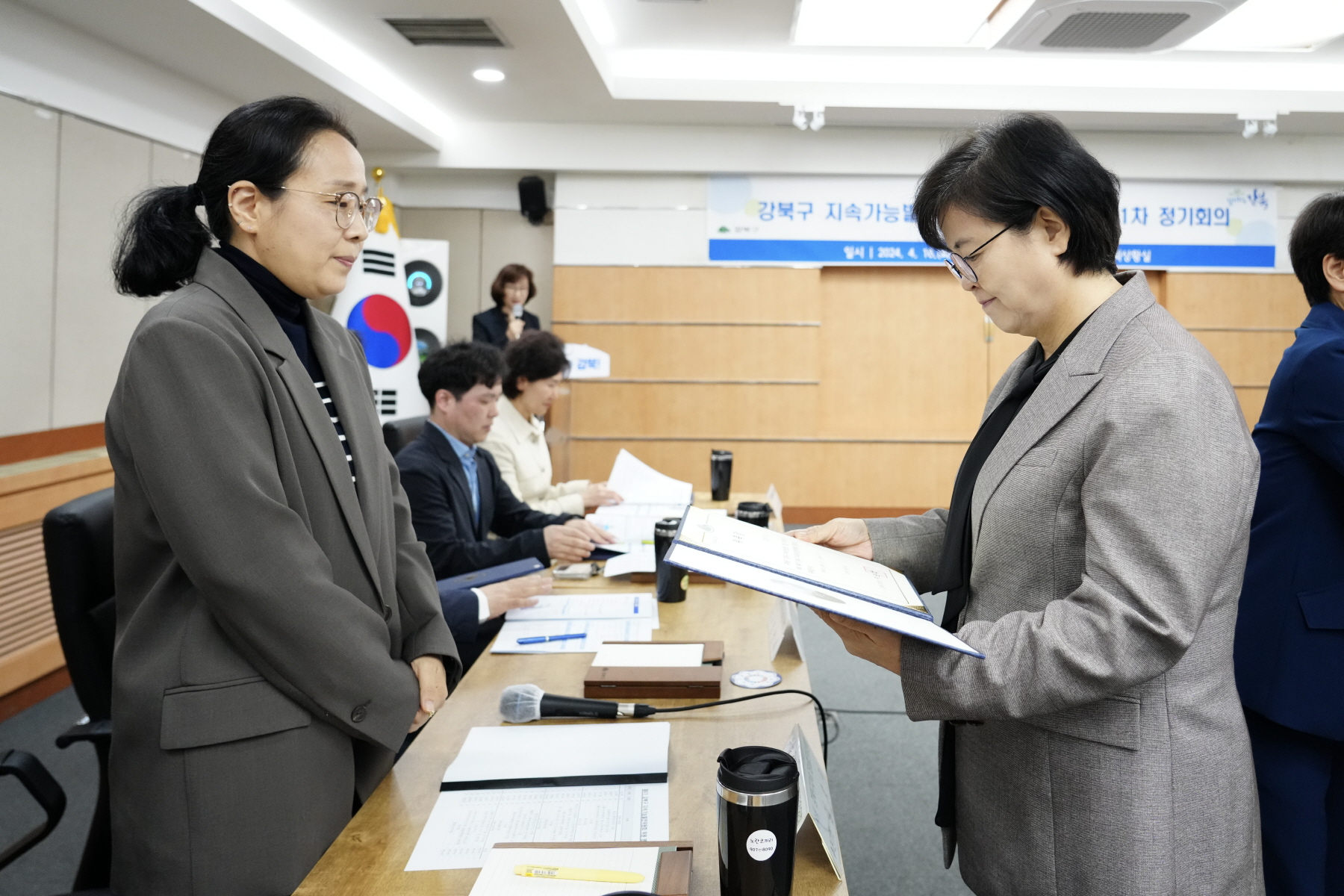 강북구 지속가능발전위원회 위촉식 및 제1차 정기회의