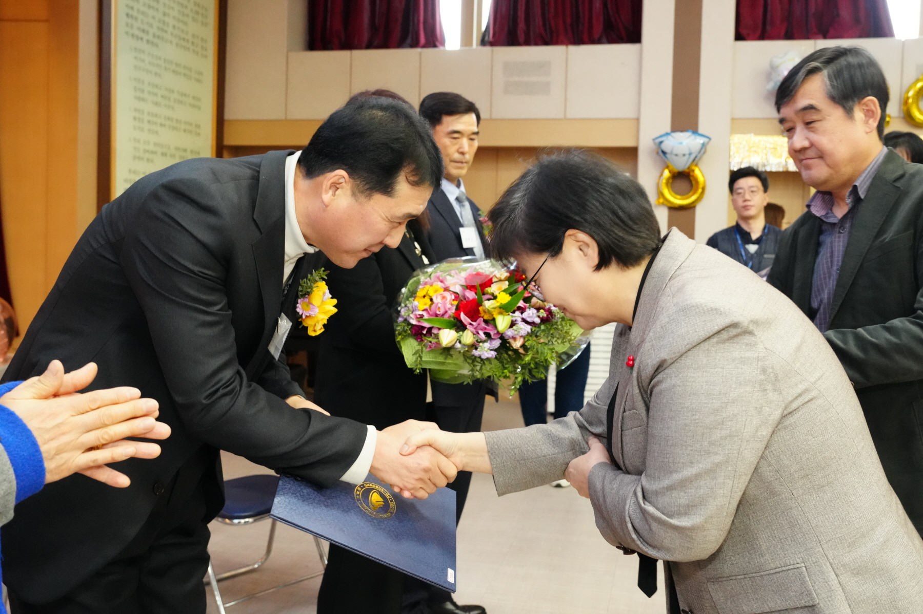 환경공무관 퇴임식 