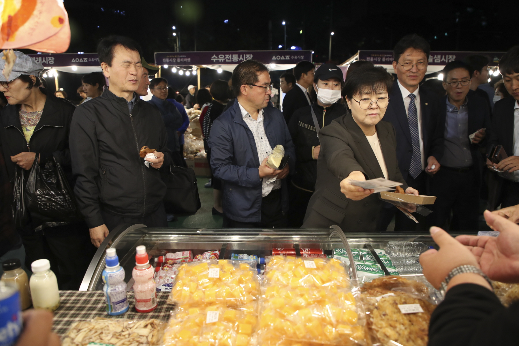 우이천 꿈꾸는 물고기 점등식