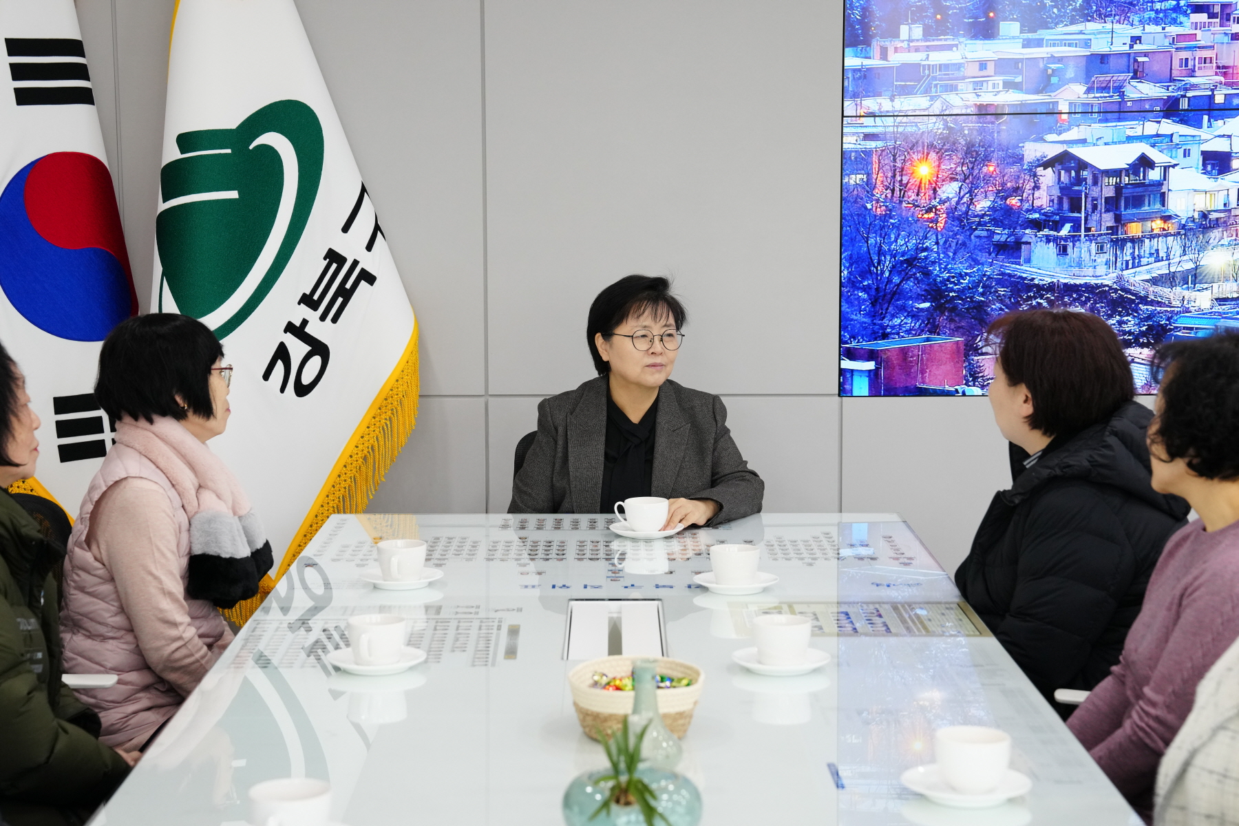 기부물품 전달식 (강북나눔 돌봄센터)