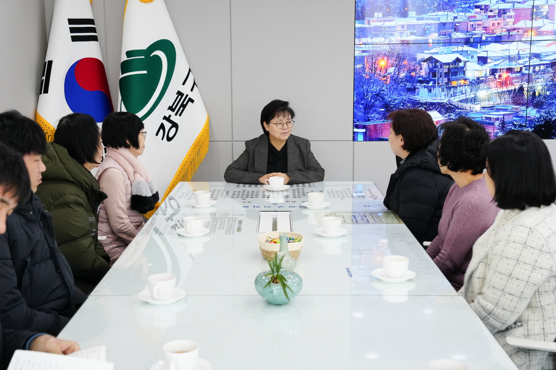 기부물품 전달식 (강북나눔 돌봄센터)