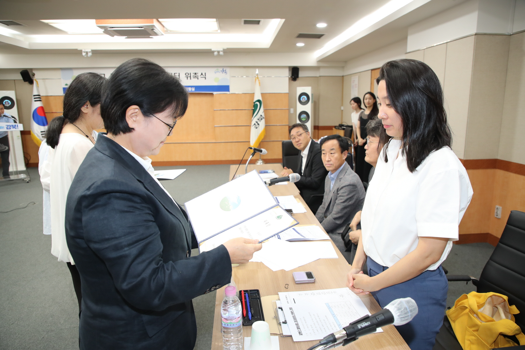 강북구 정비사업 코디네이터 위촉식
