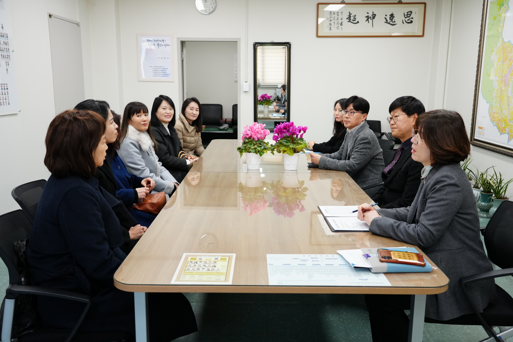 기부금 전달식 (강북구 유치원 연합회)