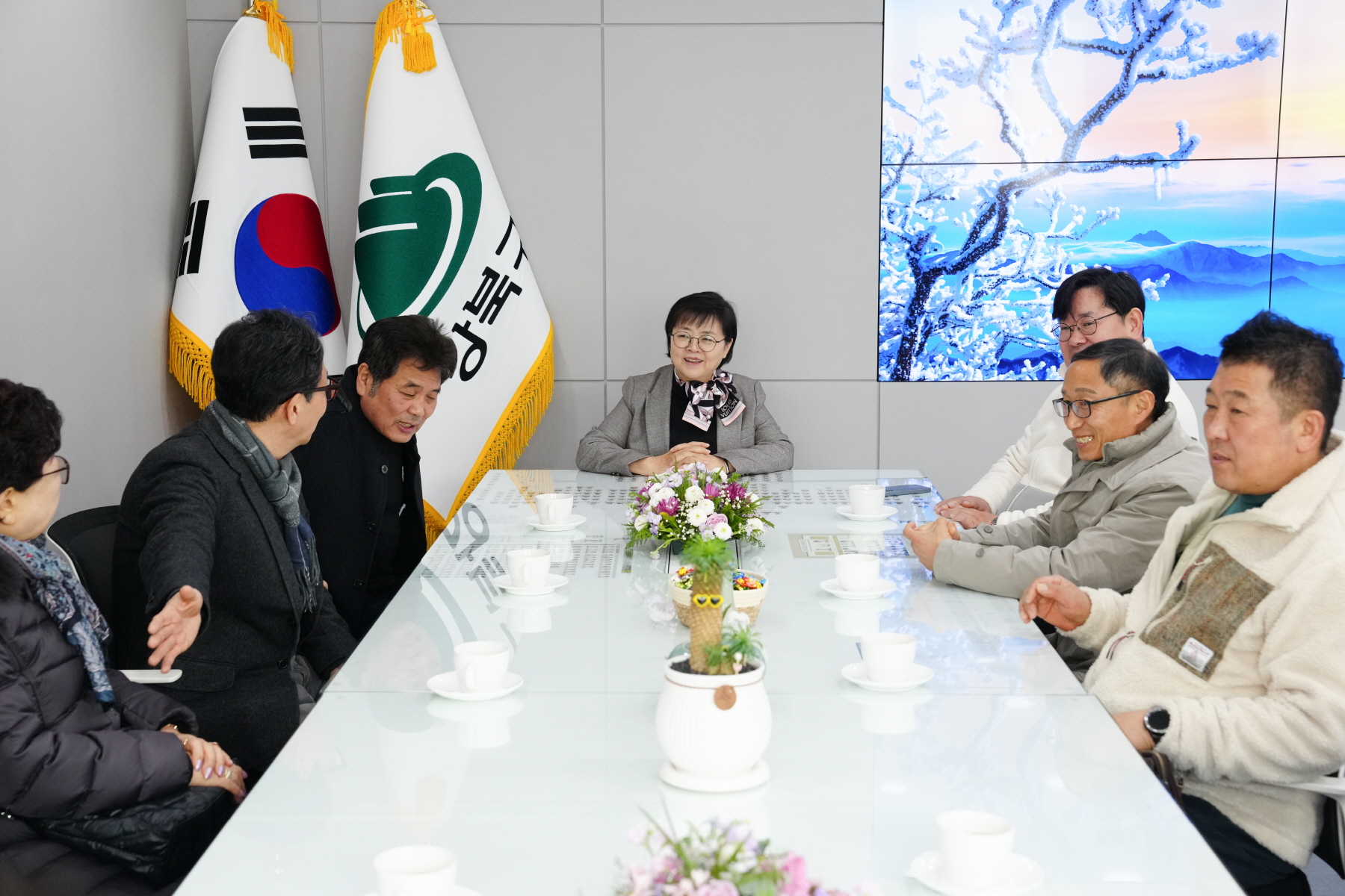 전통시장 활성화 유공자 표창수여식 및 기부금 전달식