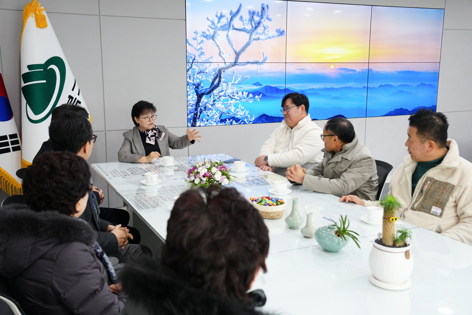 전통시장 활성화 유공자 표창수여식 및 기부금 전달식