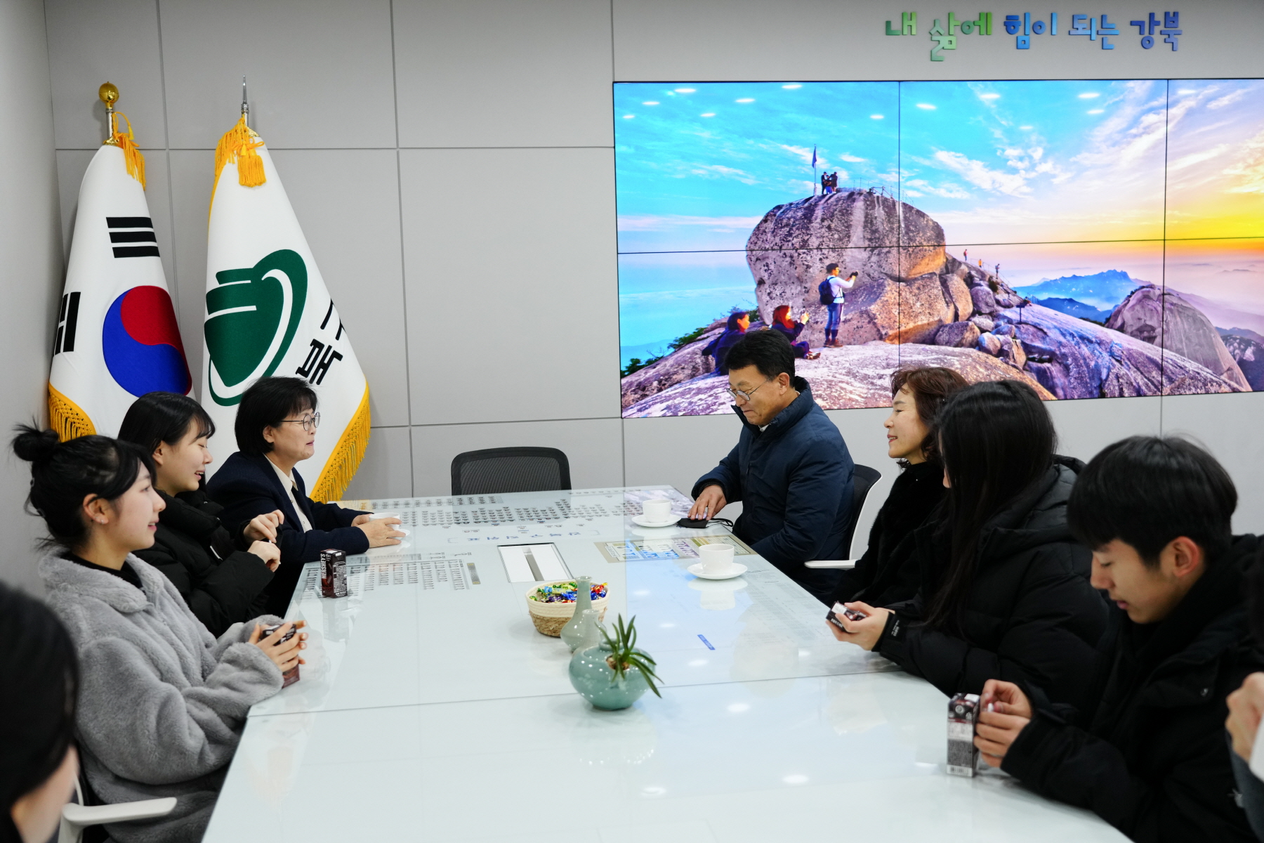 기부금 전달식 (인수중학교 학생회)