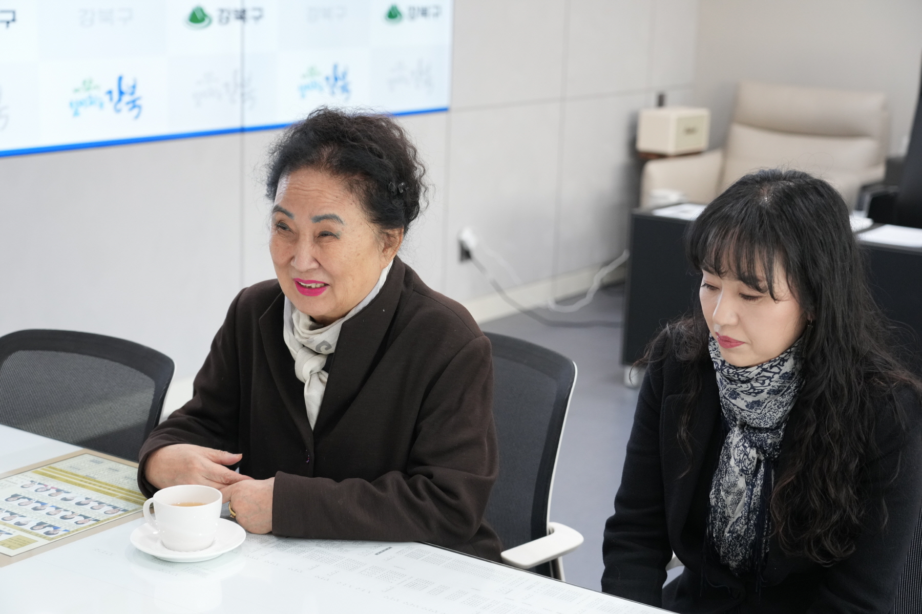 기부금 전달식 (강북믿음재가복지센터)