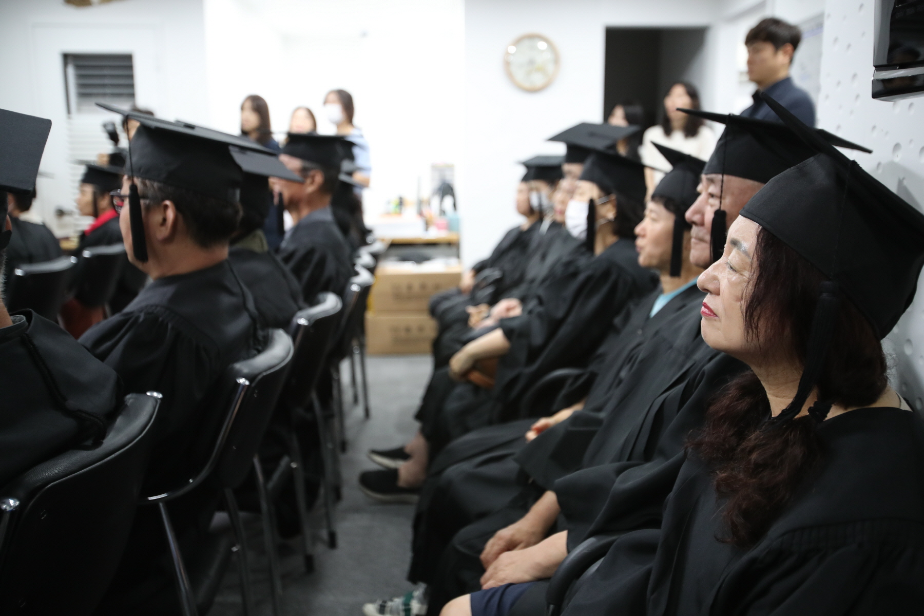 장미원골목시장 상인대학 수료식