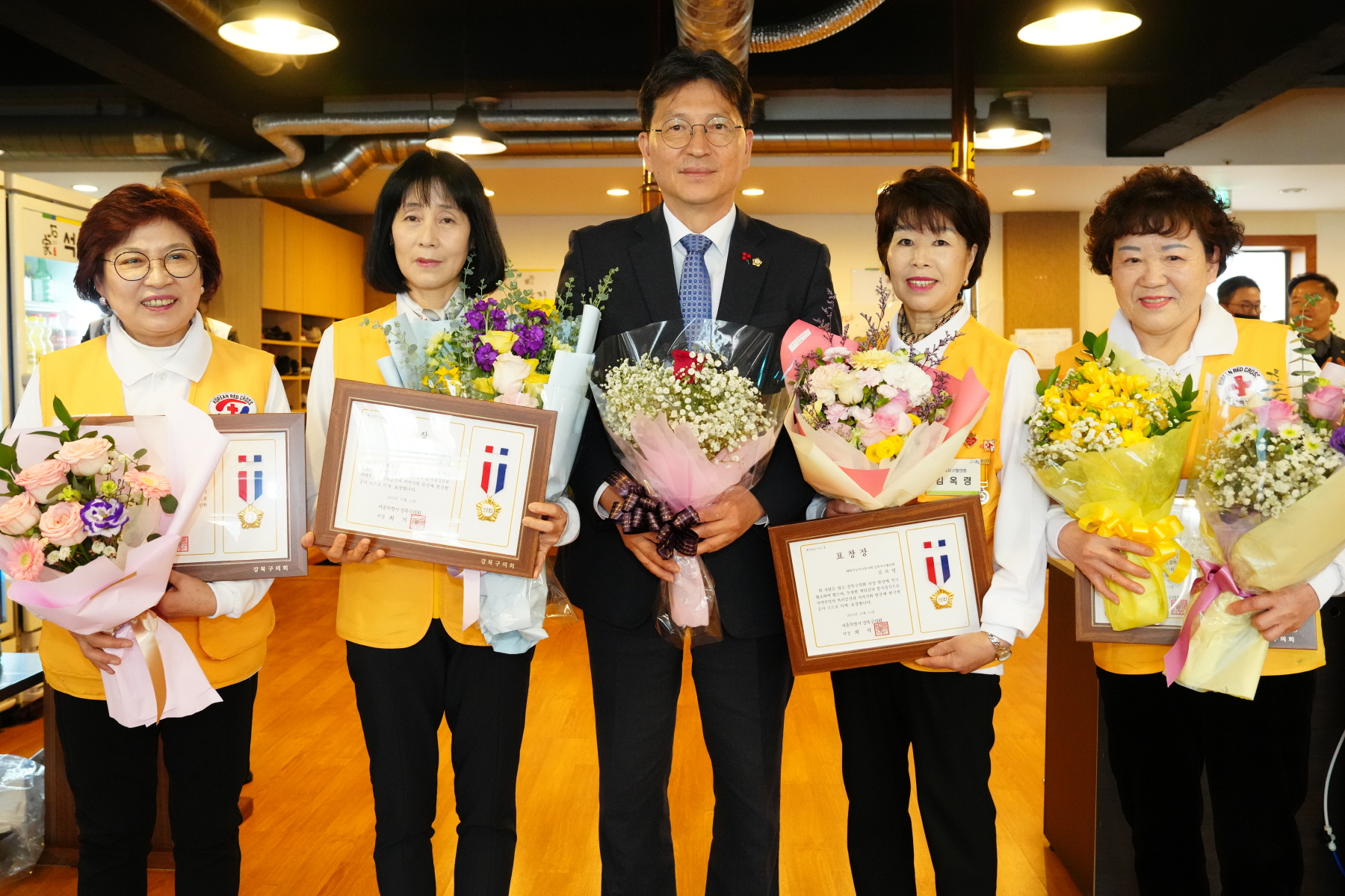 대한적십자사 봉사회 강북지구협의회 송년회