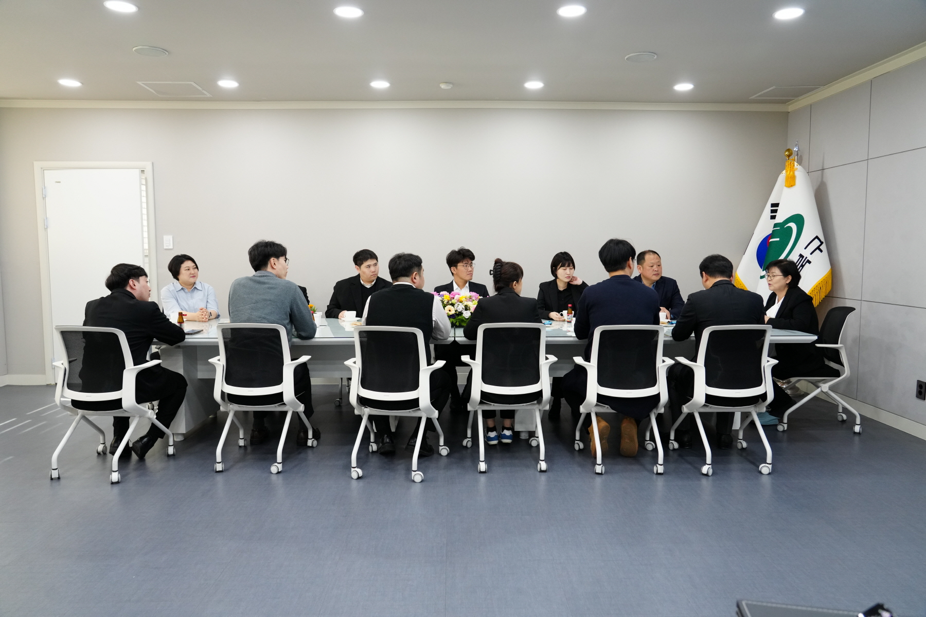 민주당 서울시당 임원진 방문