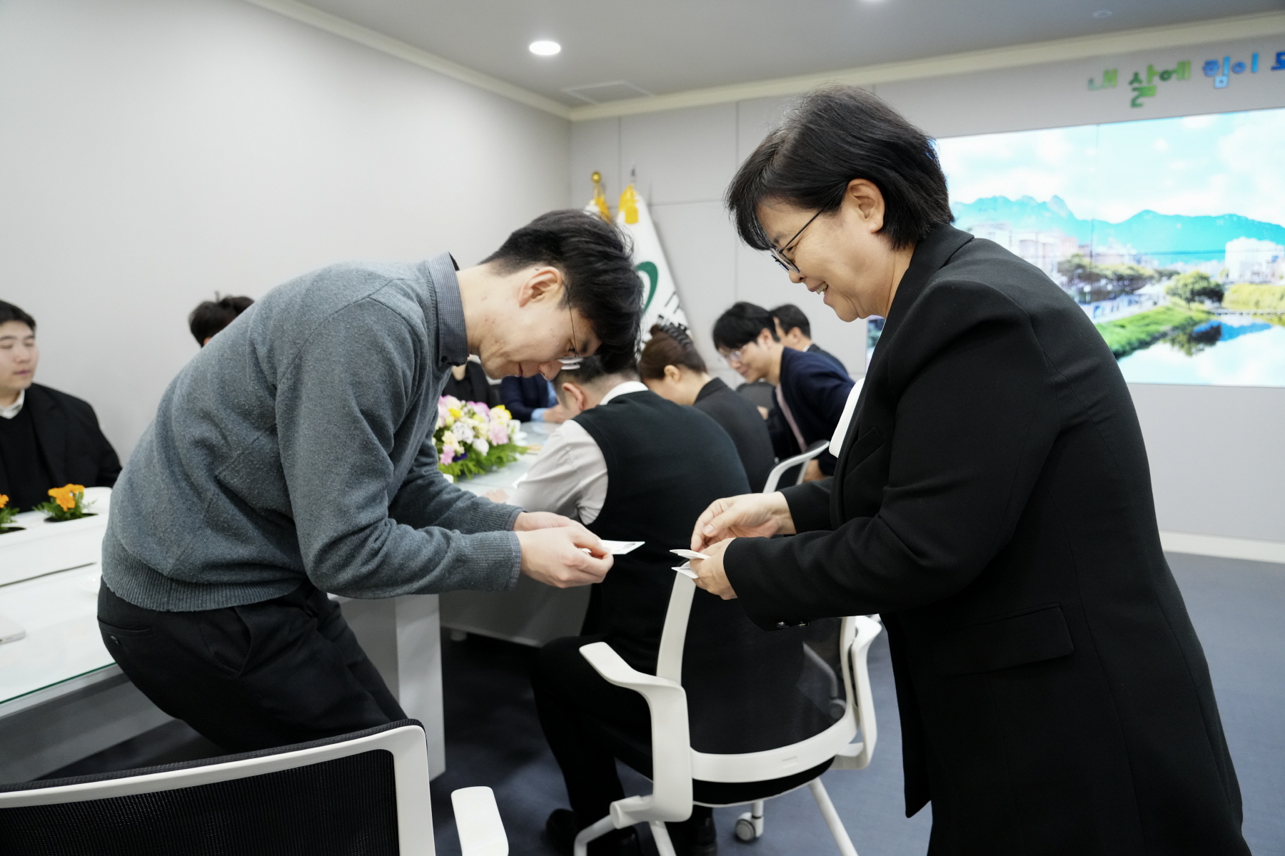 민주당 서울시당 임원진 방문