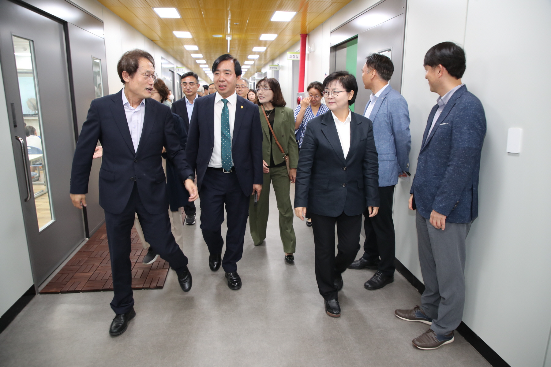 유현초등학교 모듈러 개관 행사