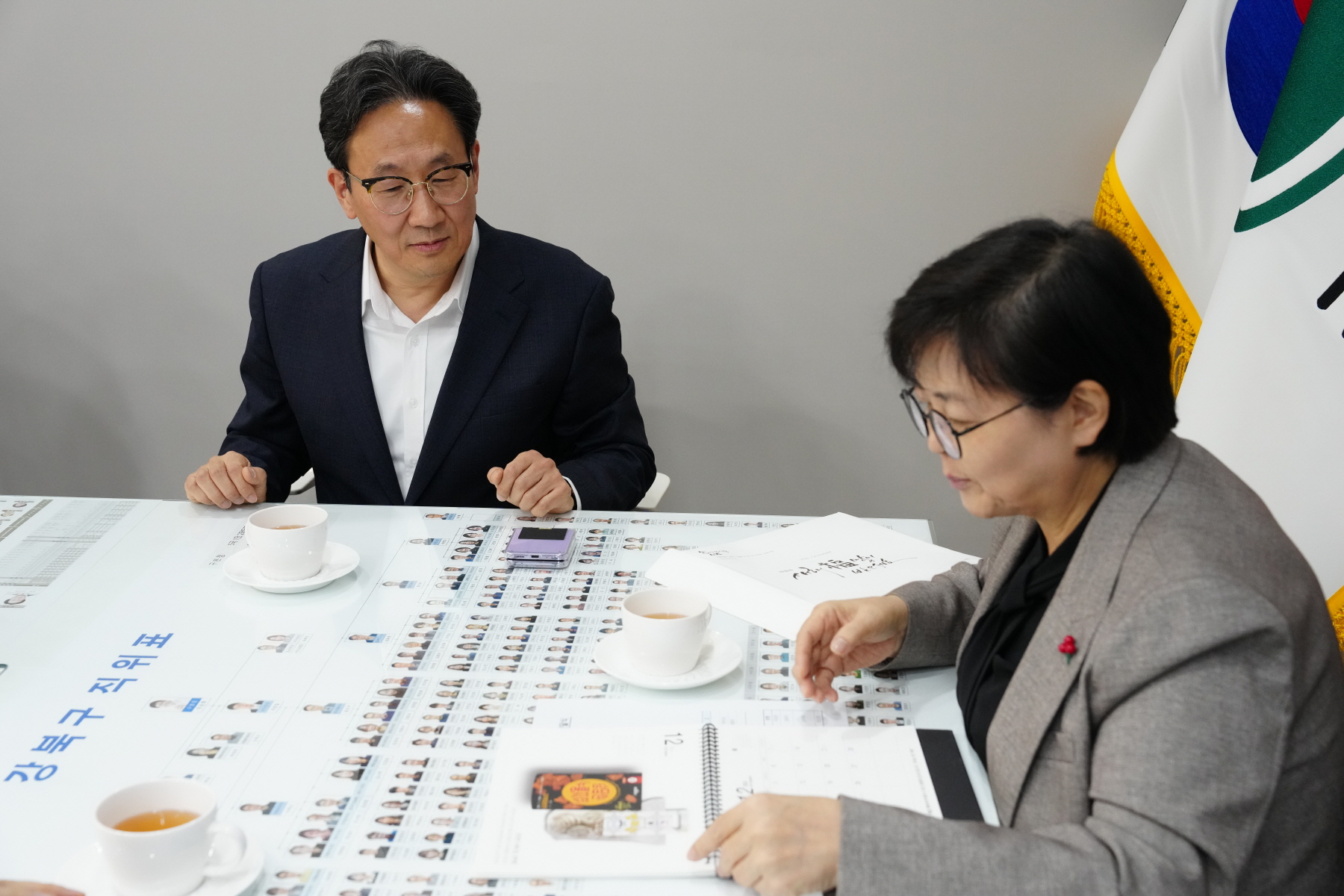 기부물품 전달식 (수유전통시장, 수유시장, 놀장)
