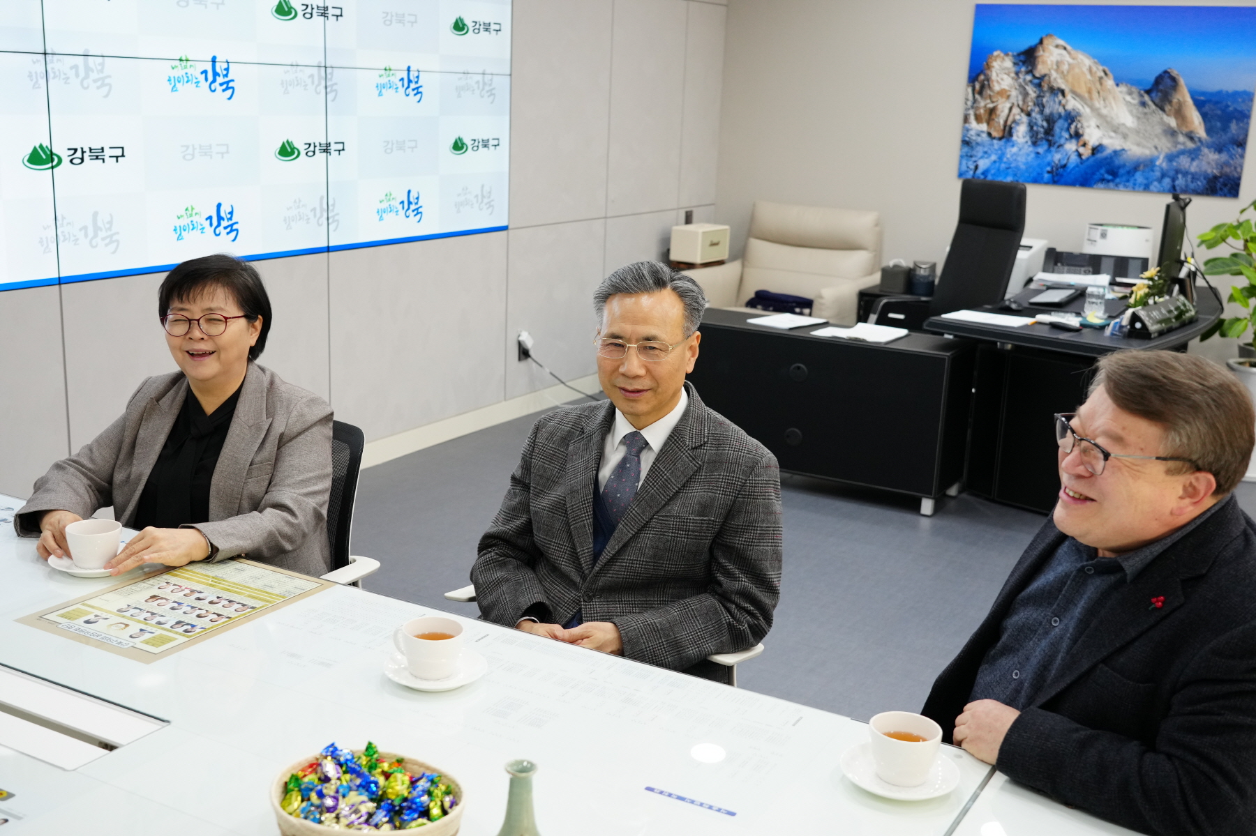 기부금 전달식 (강북구 기독교 연합회)