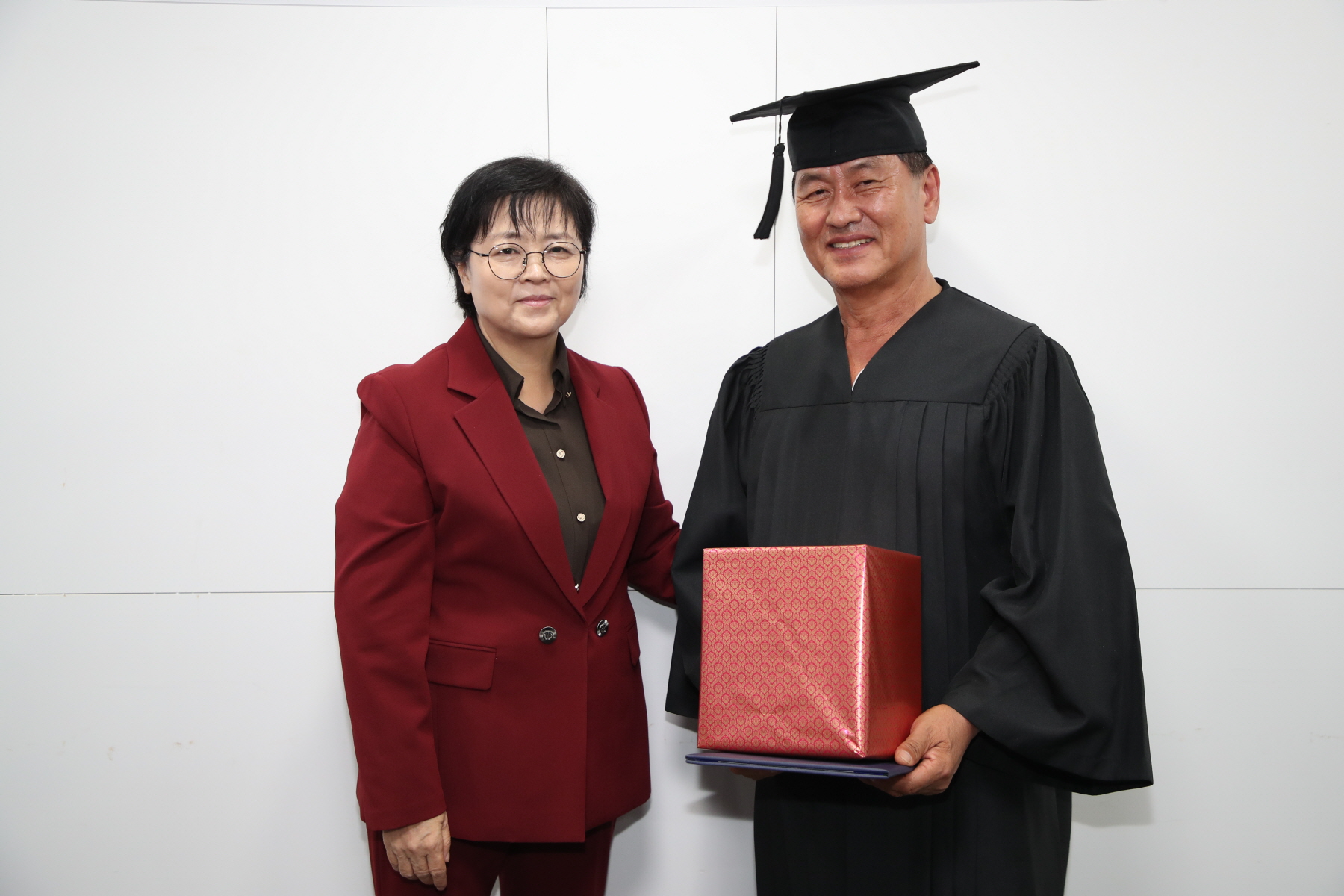 장미원골목시장 상인대학 수료식