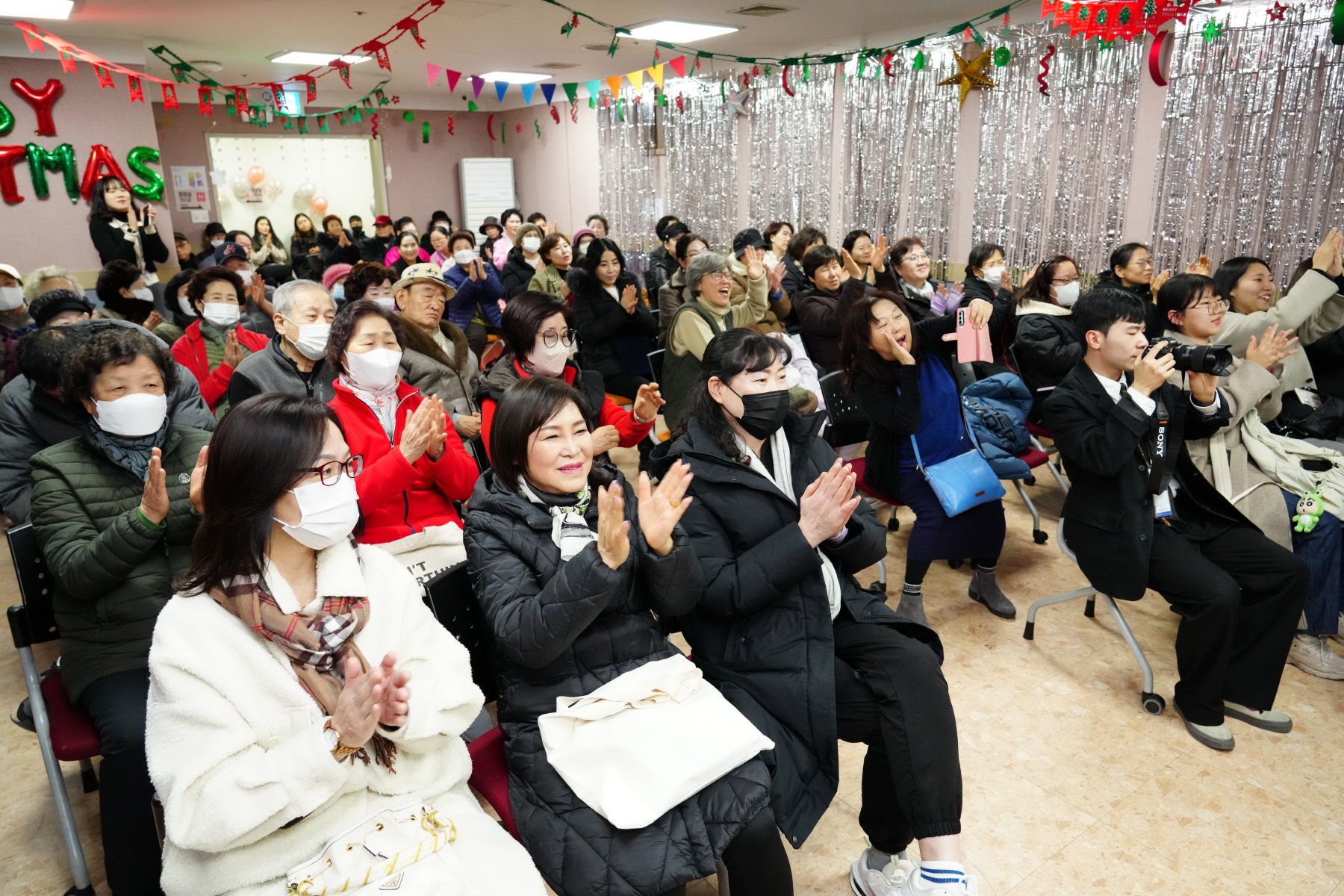 번동 3단지 종합사회 복지관 송년회