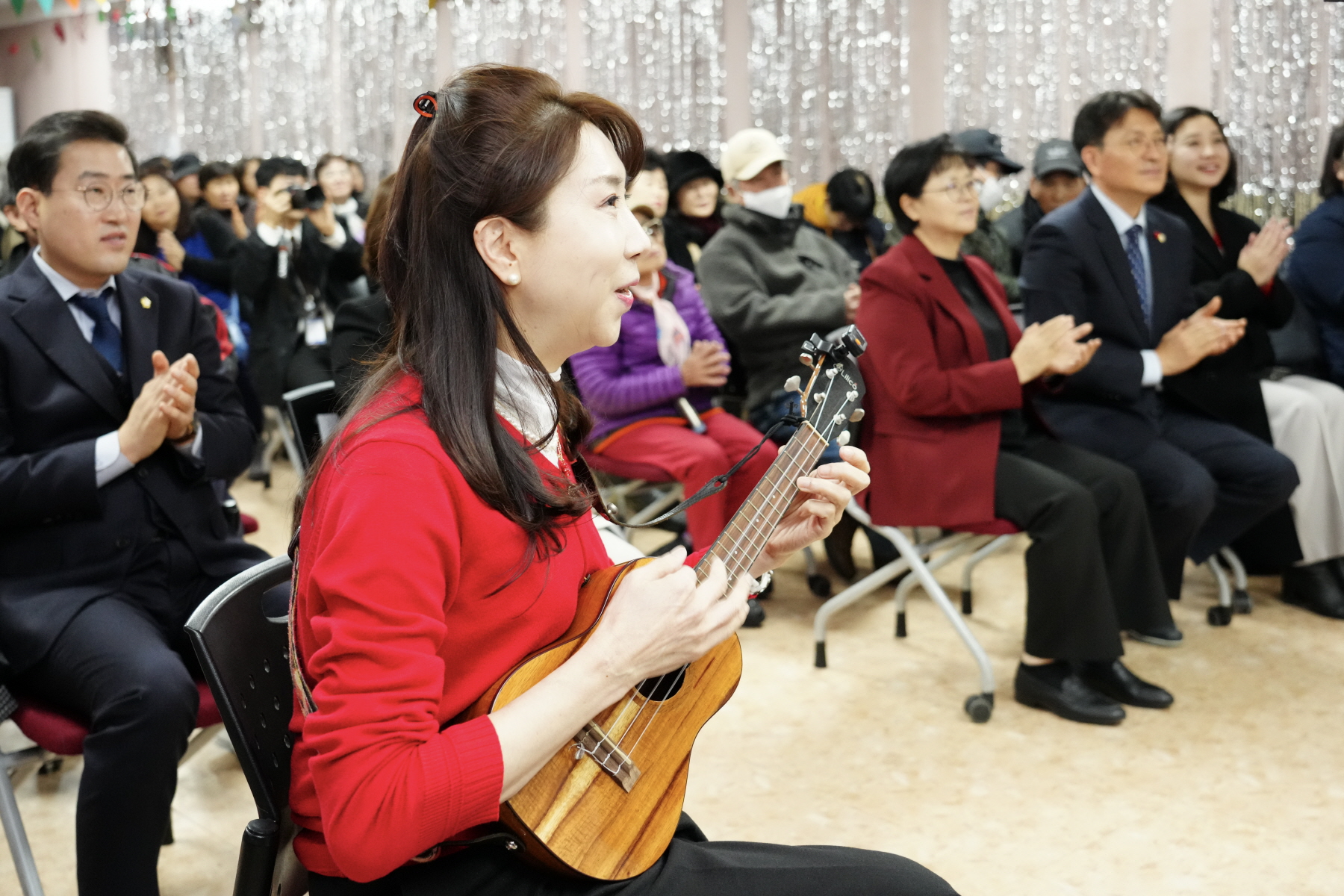 번동 3단지 종합사회 복지관 송년회