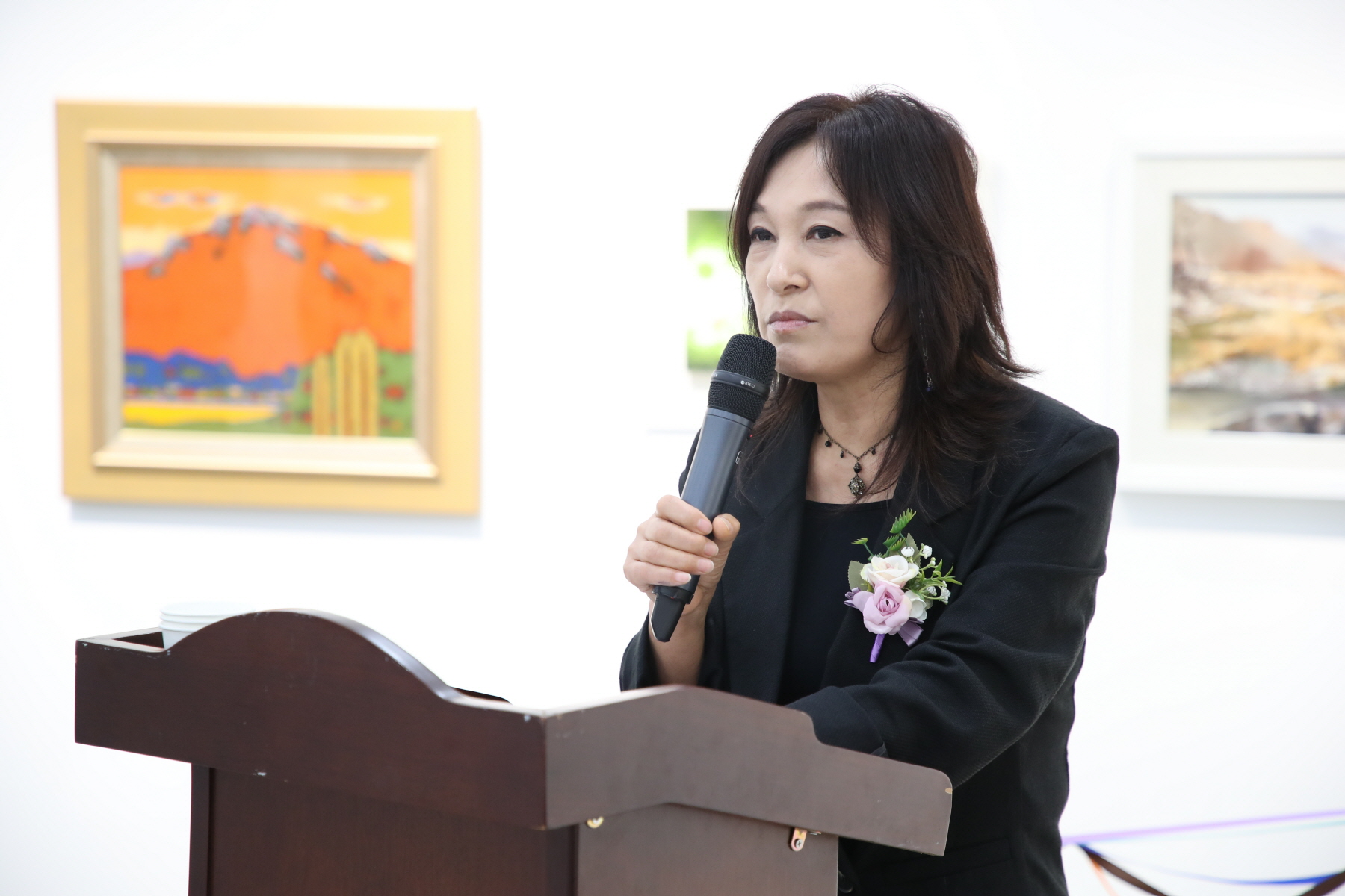 제27회 강북구미술협회전 개막식
