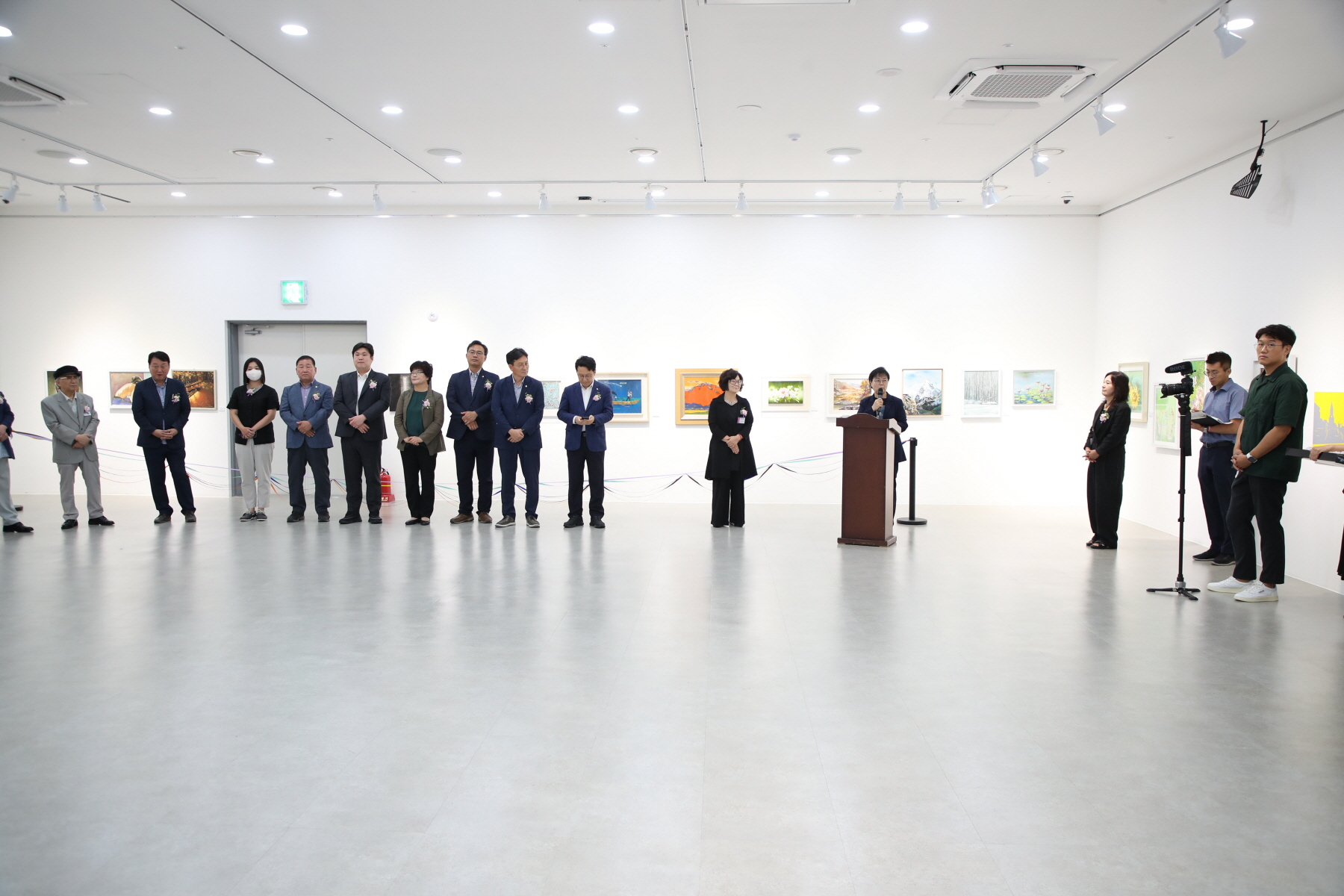 제27회 강북구미술협회전 개막식