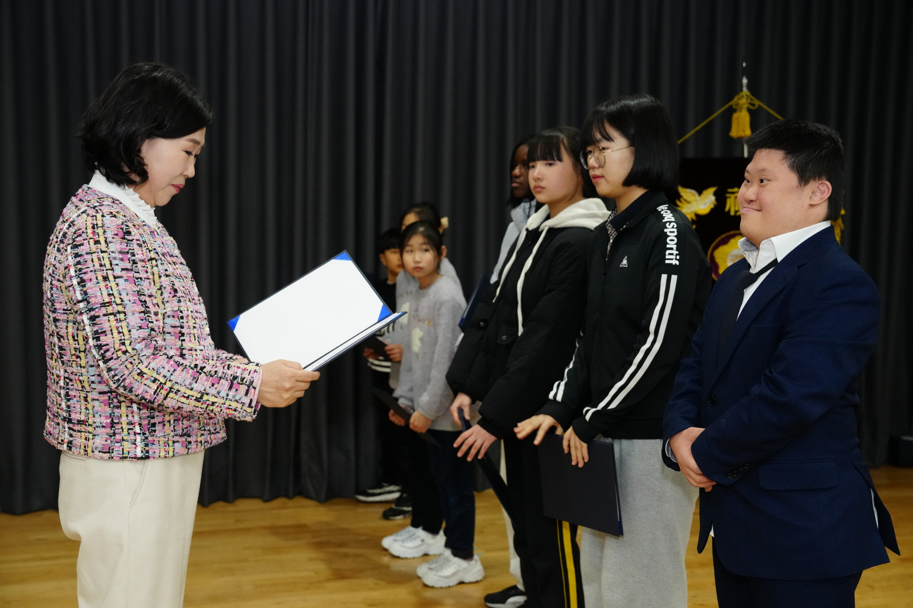 강북문화원 개원 27주년 기념행사 - 사랑의 라면트리